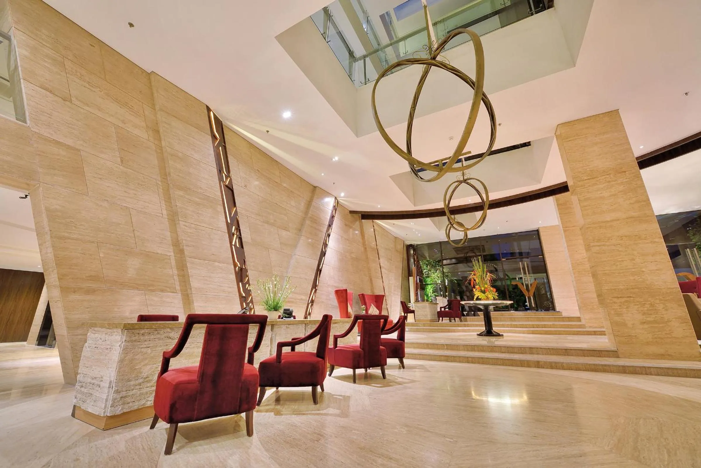 Lobby or reception in de Vins Sky Hotel Seminyak
