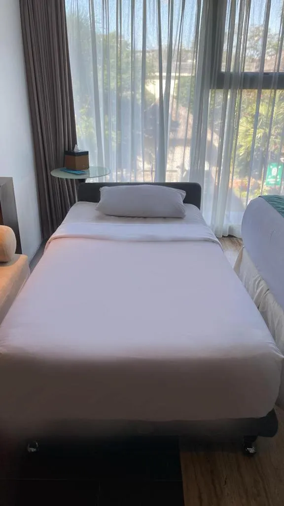 Bed in de Vins Sky Hotel Seminyak