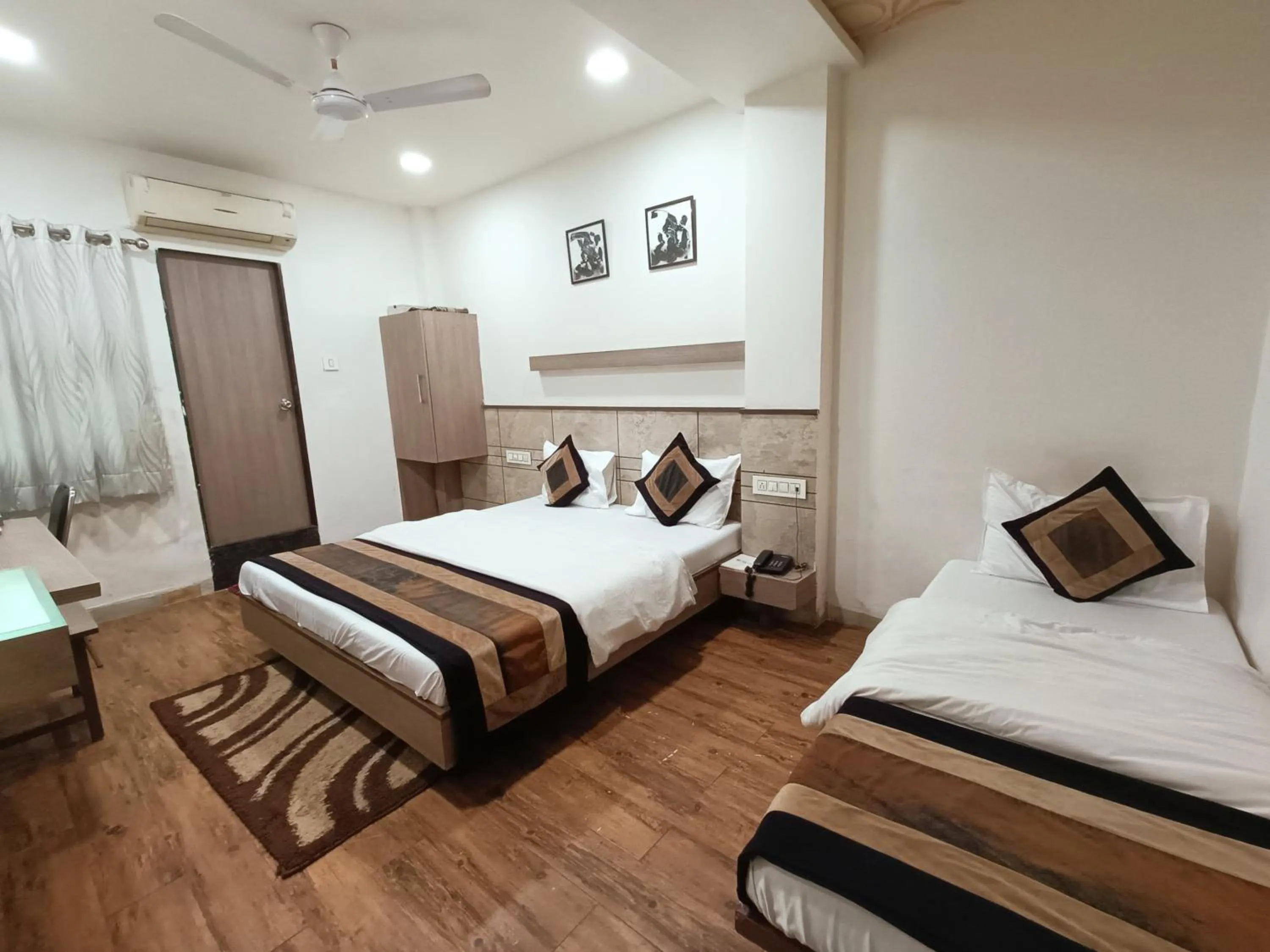 Bed in Hotel City Inn