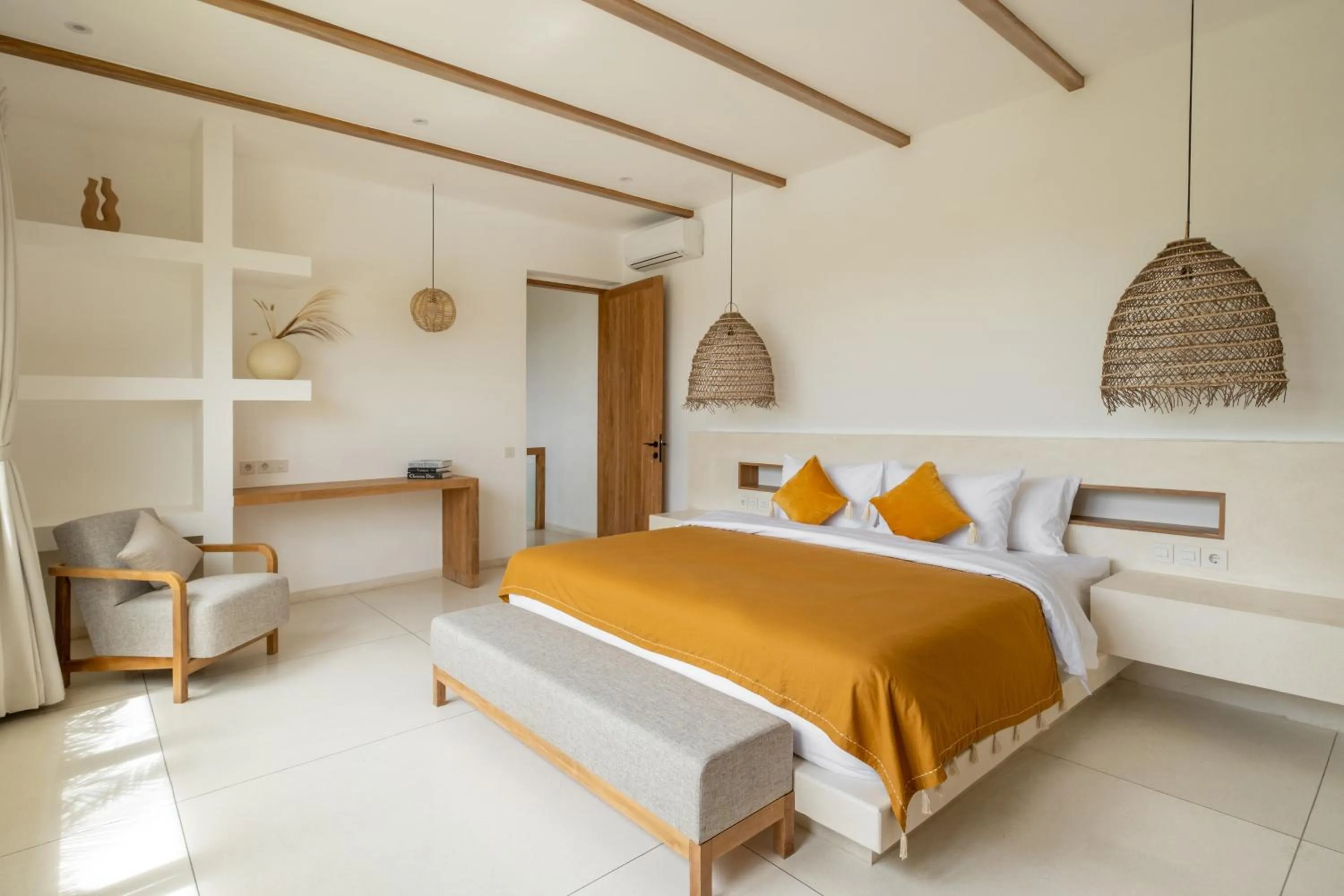 Bedroom in Mr. & Mrs. W Bingin by Alfred in Bali