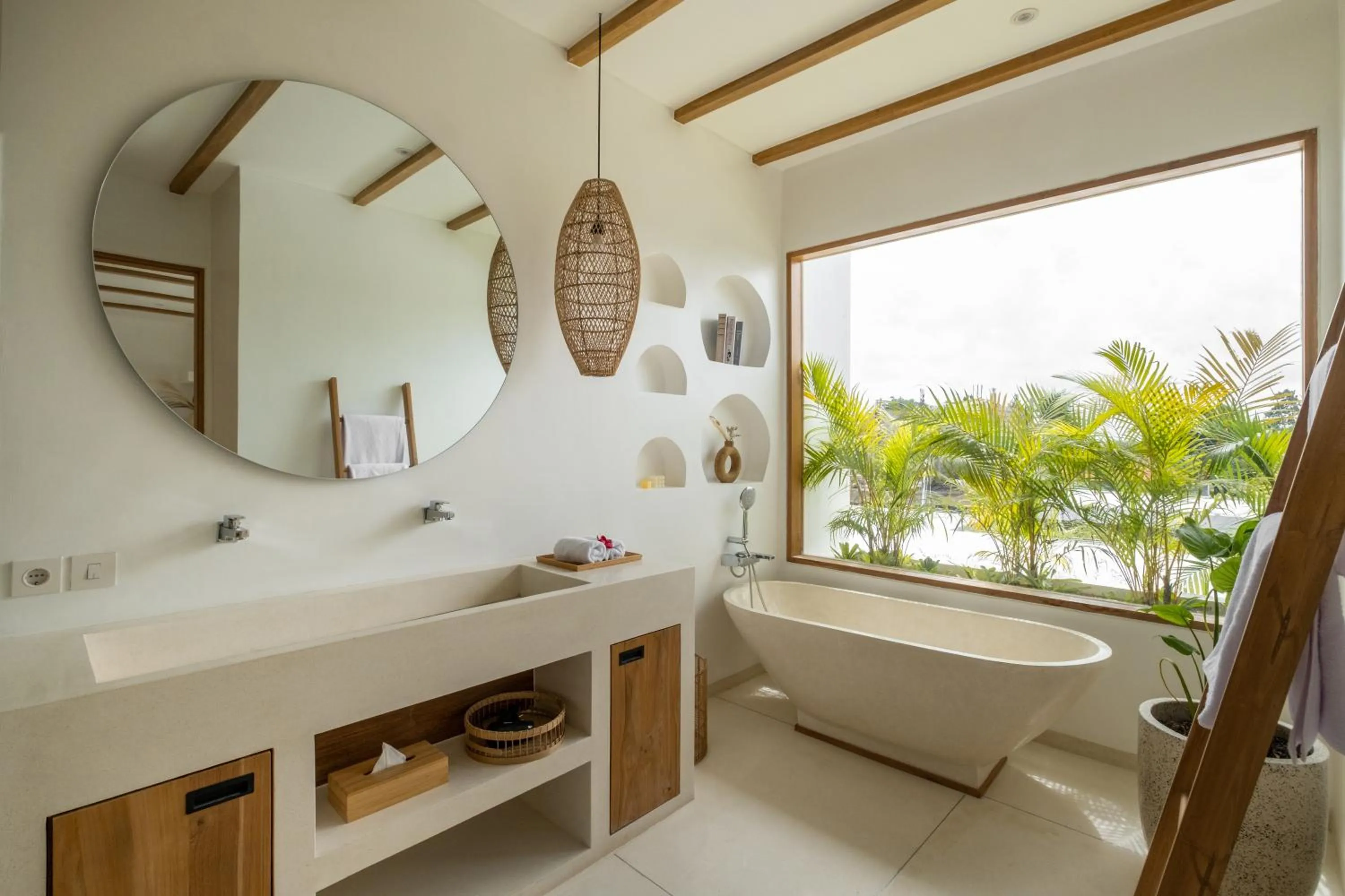 Bathroom in Mr. & Mrs. W Bingin by Alfred in Bali