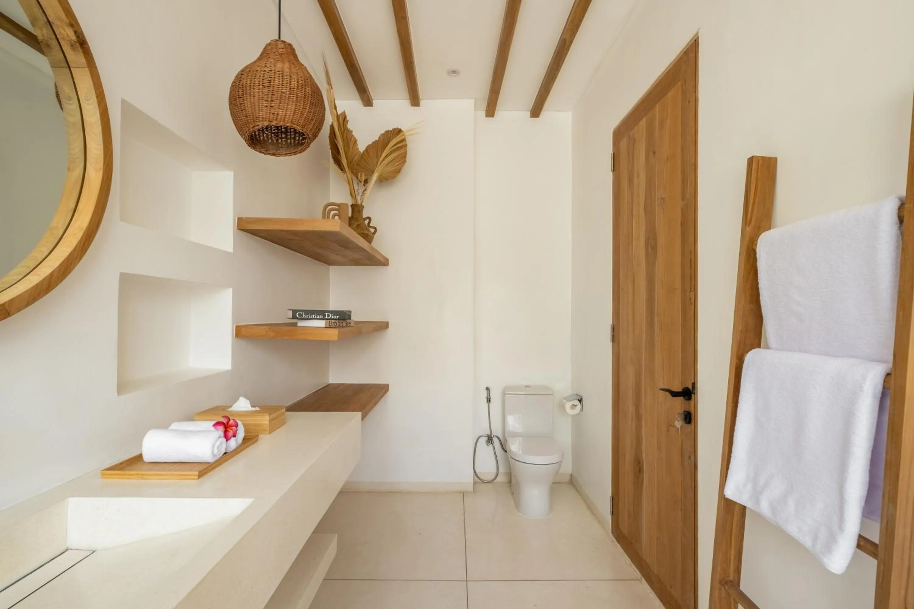 Shower in Mr. & Mrs. W Bingin by Alfred in Bali