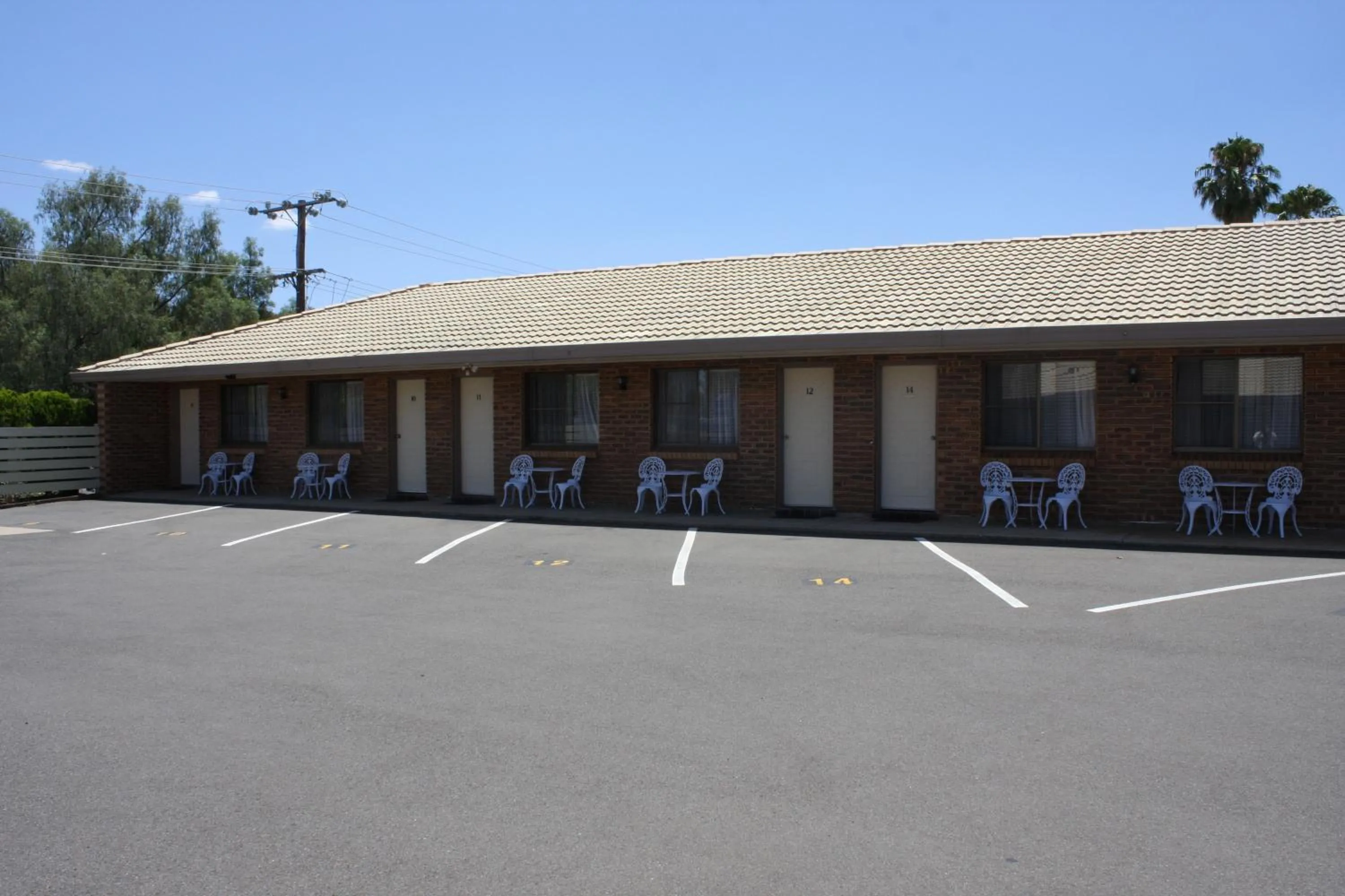 Patio in Mid Town Inn Narrabri