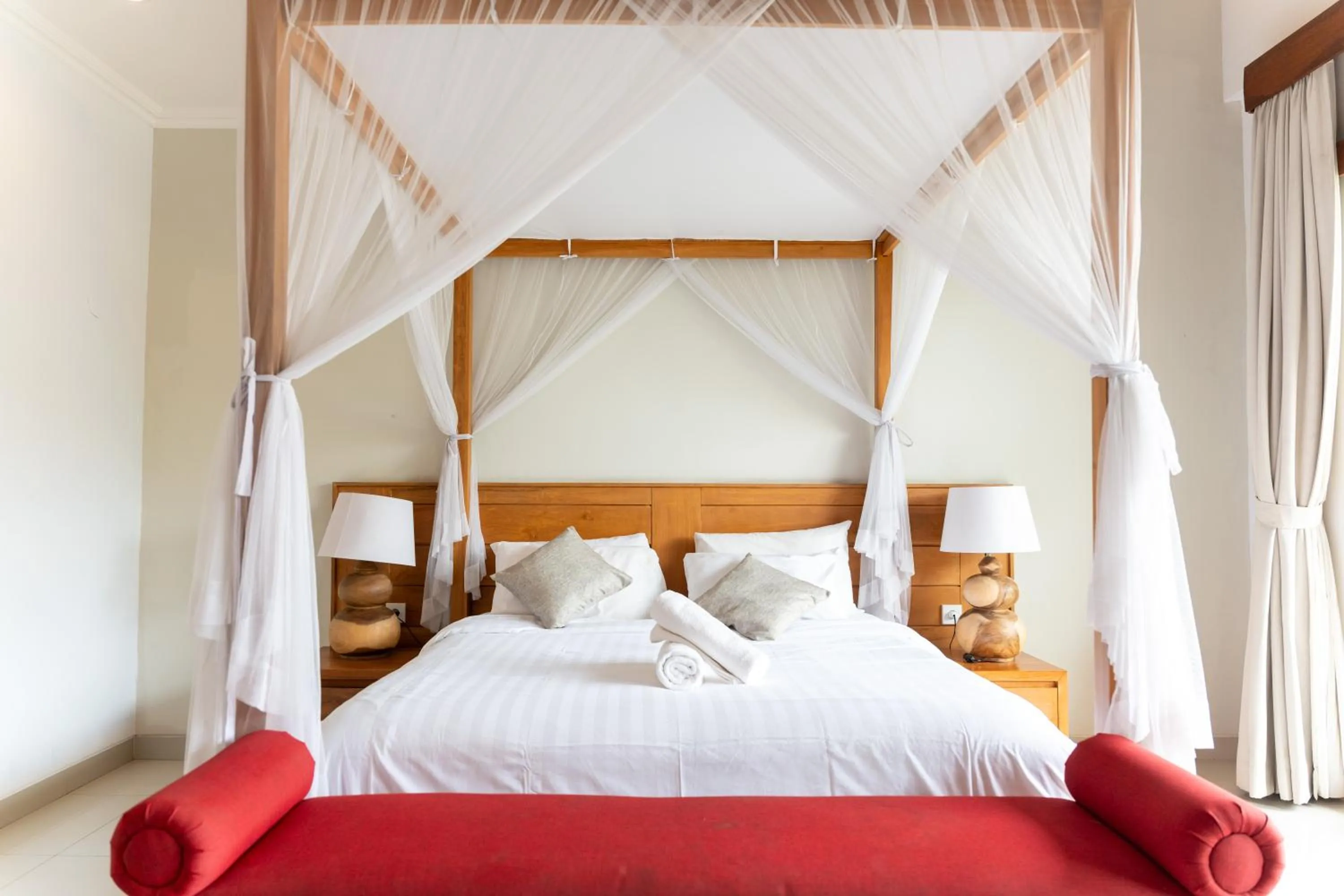 Bed in Lebak Bali Residence