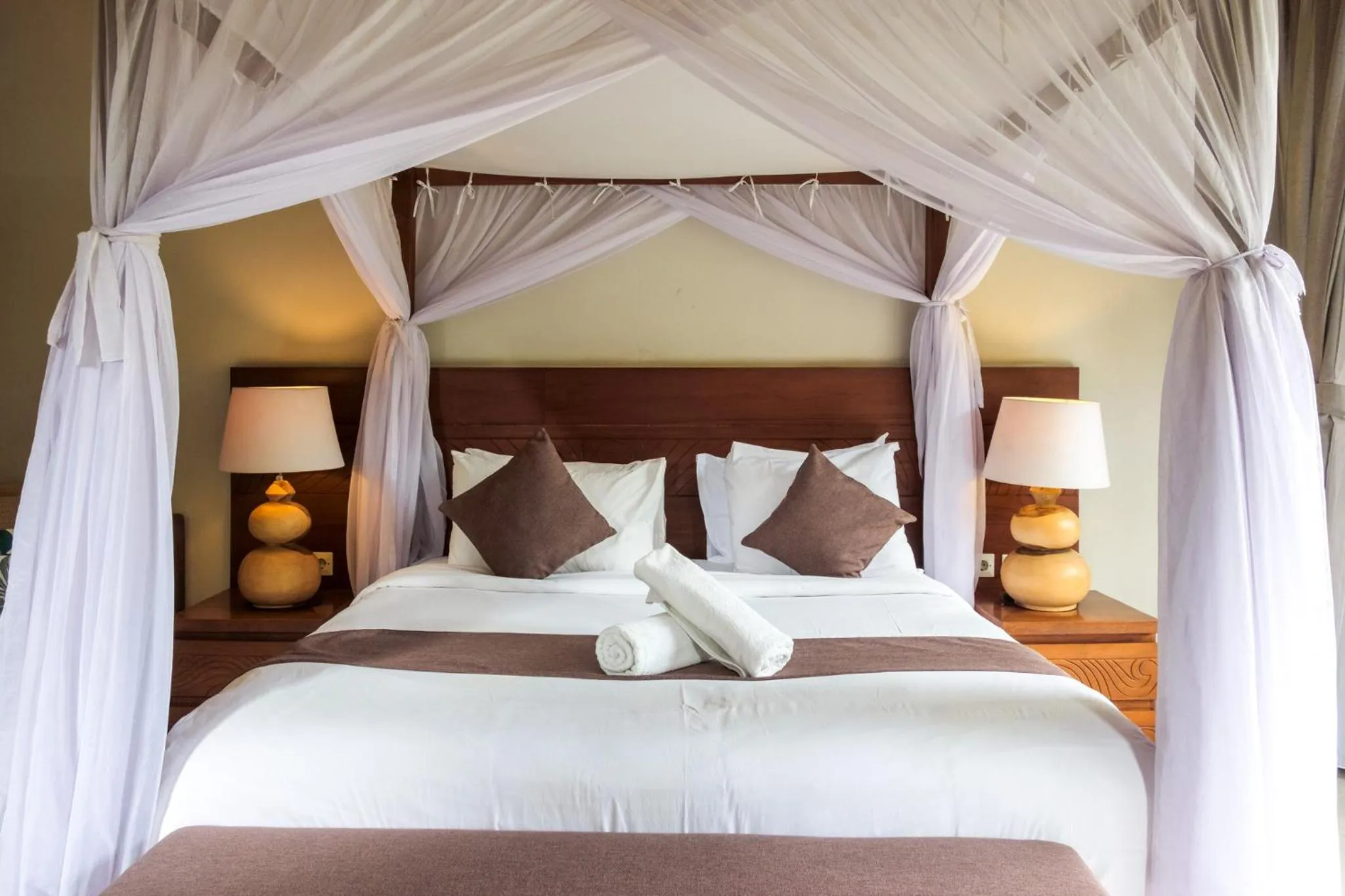 Bed in Lebak Bali Residence