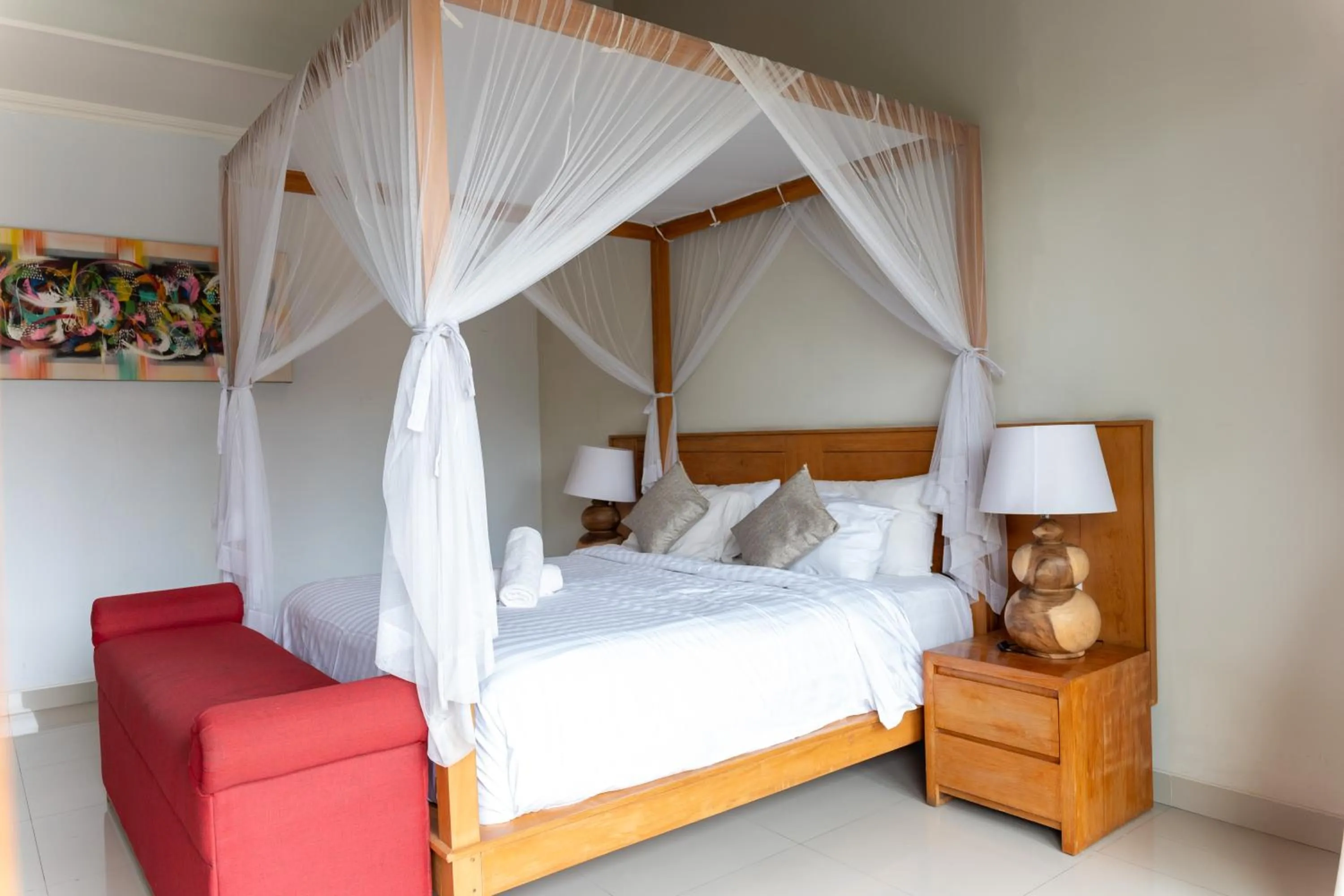 Bed in Lebak Bali Residence