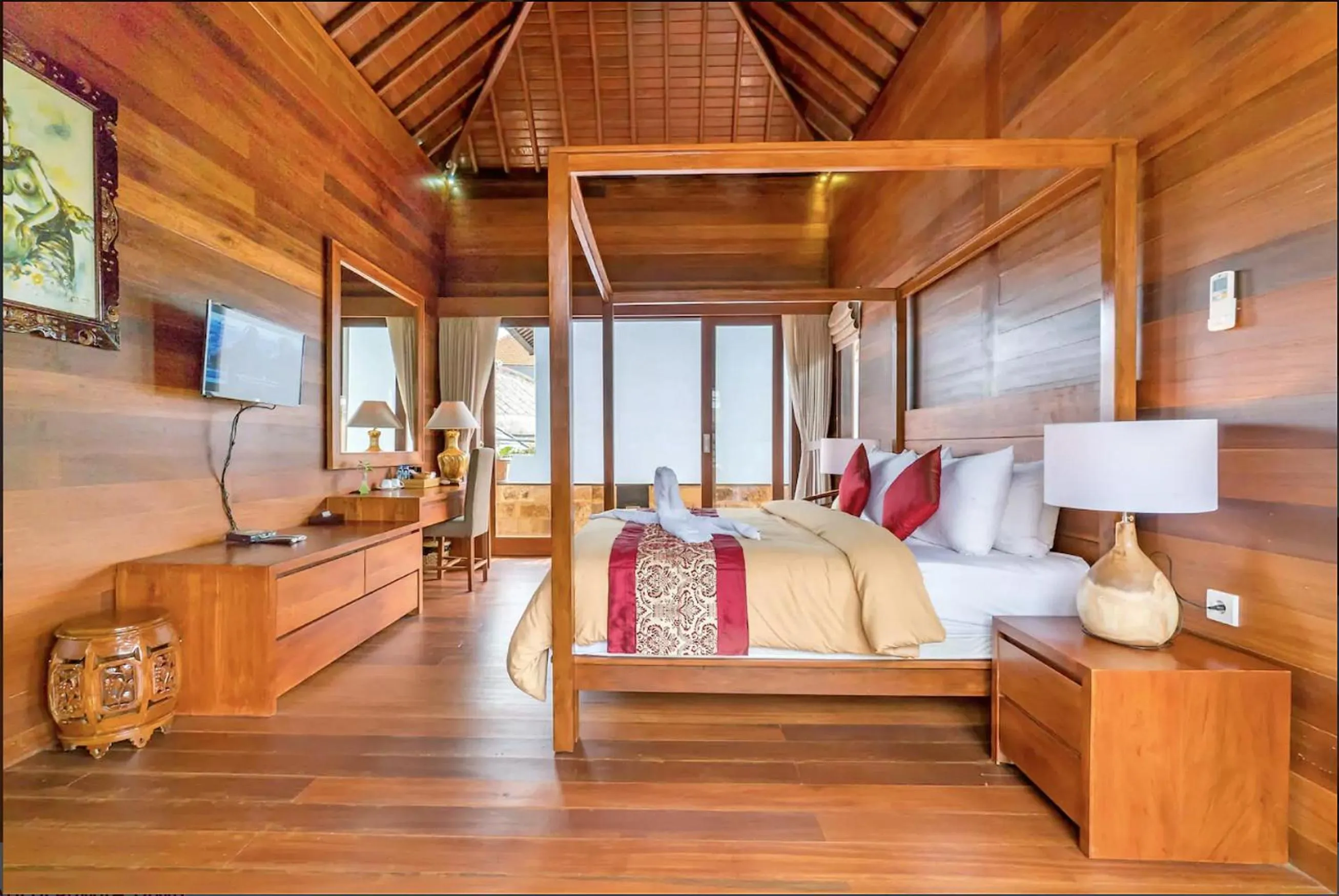 Bed in Lebak Bali Residence