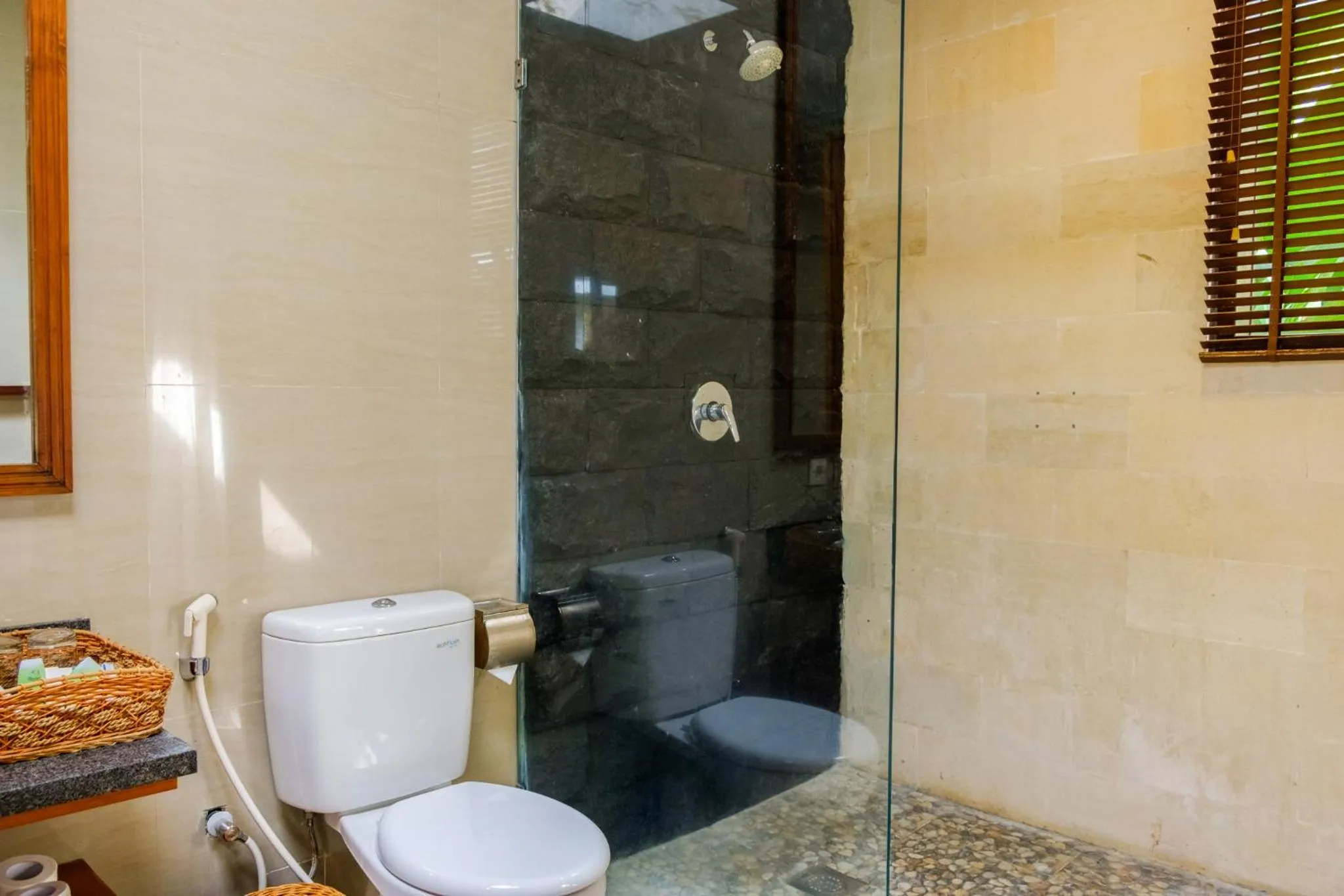 Shower in Lebak Bali Residence