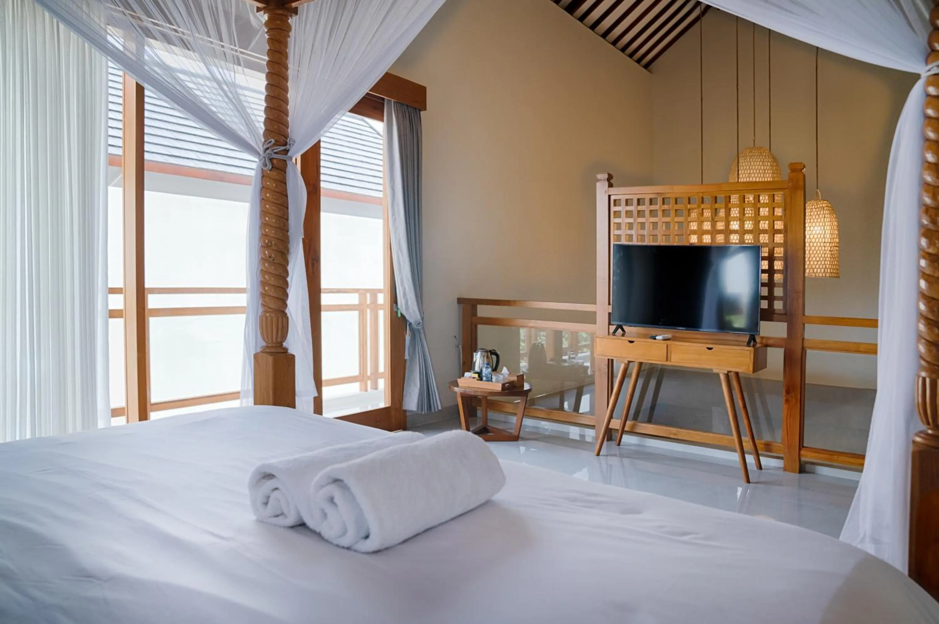 Bed in Lebak Bali Residence