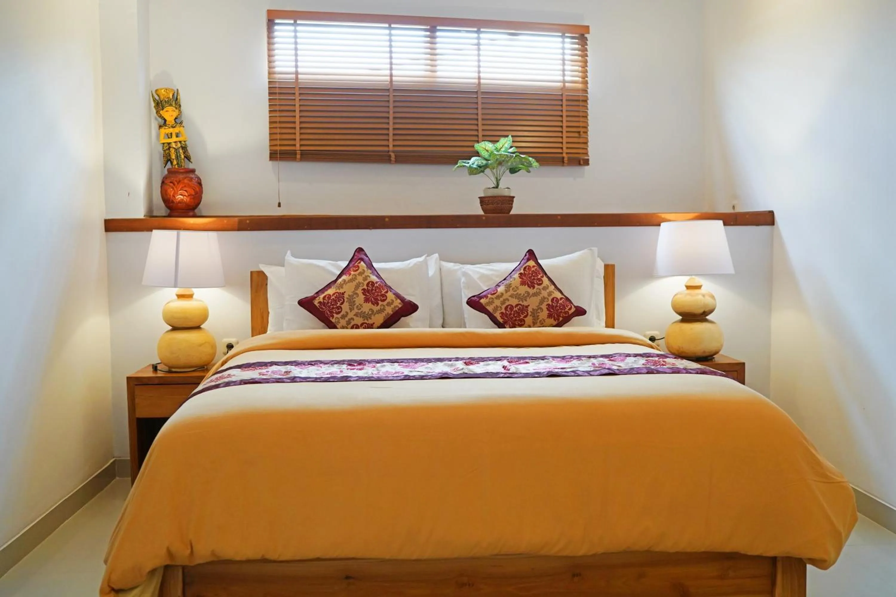 Bed in Lebak Bali Residence