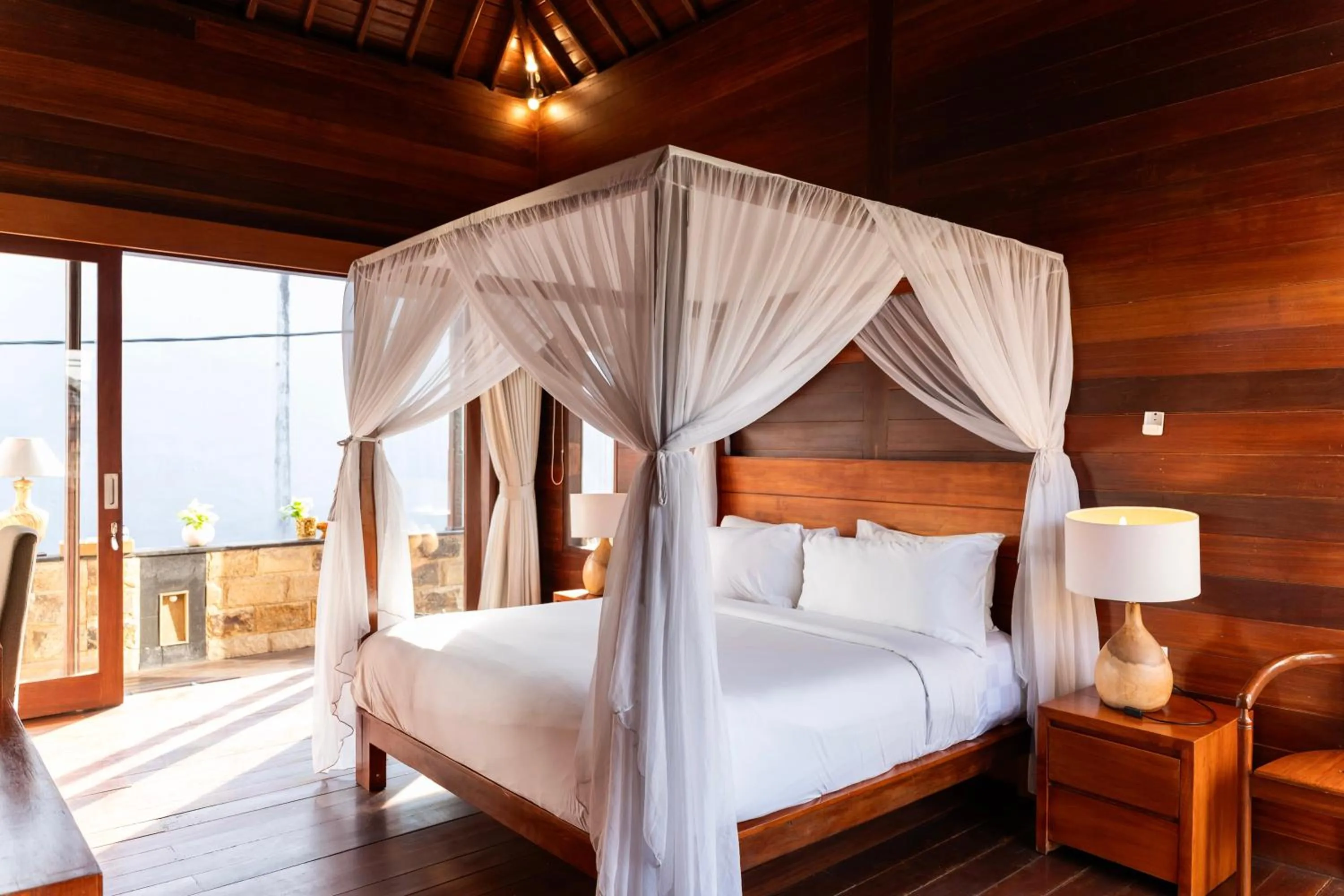 Bed in Lebak Bali Residence