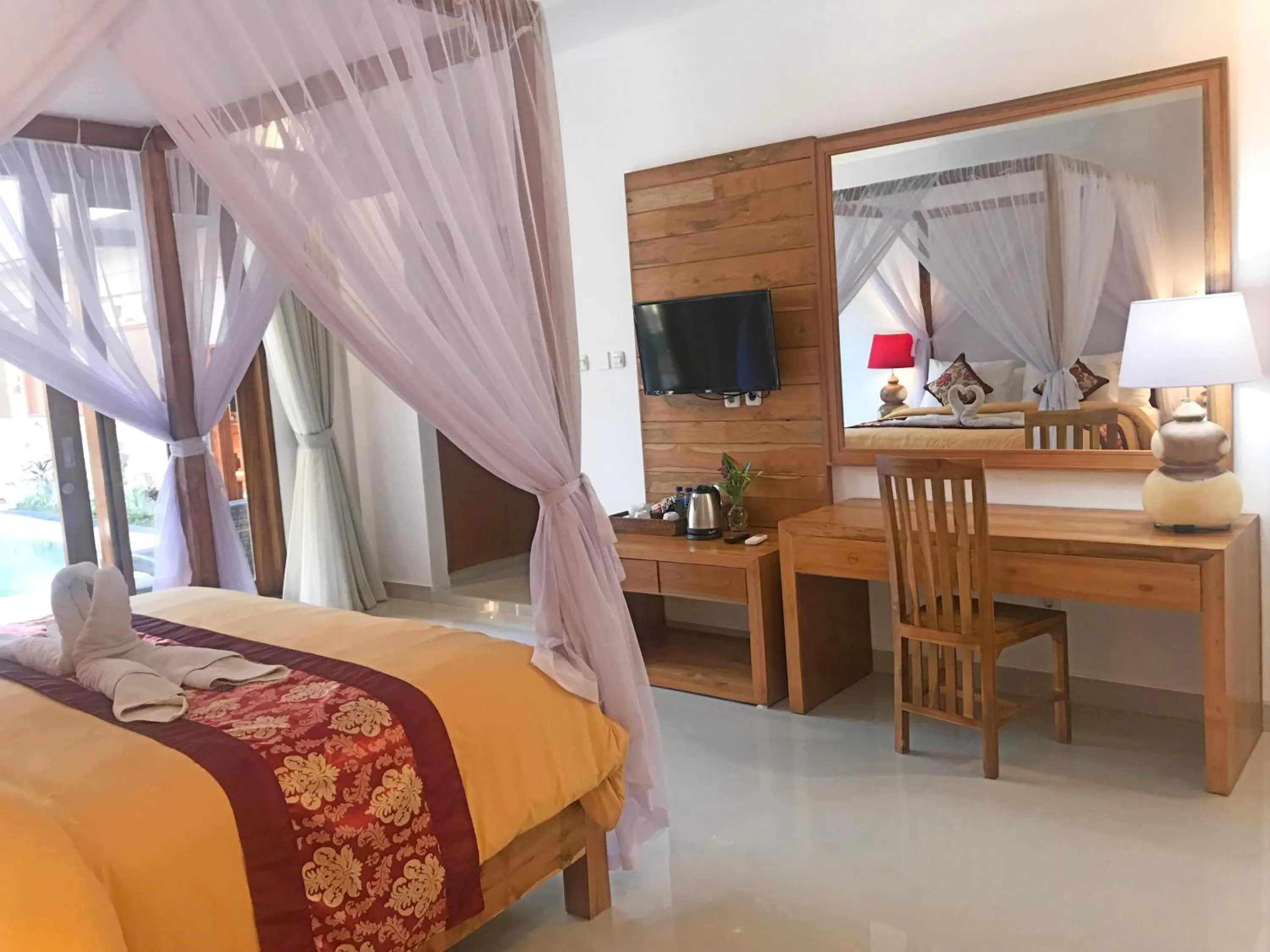 Bed in Lebak Bali Residence