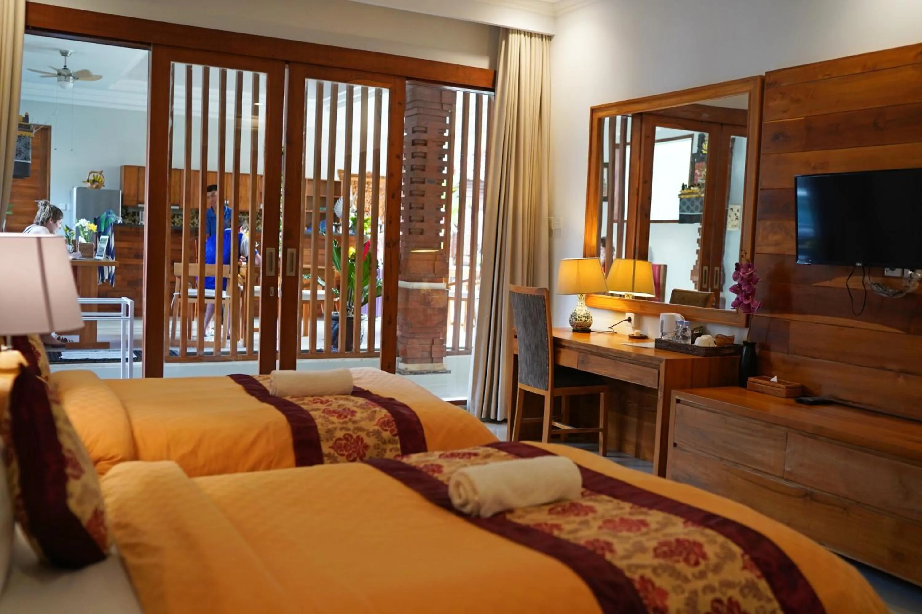 Bed in Lebak Bali Residence