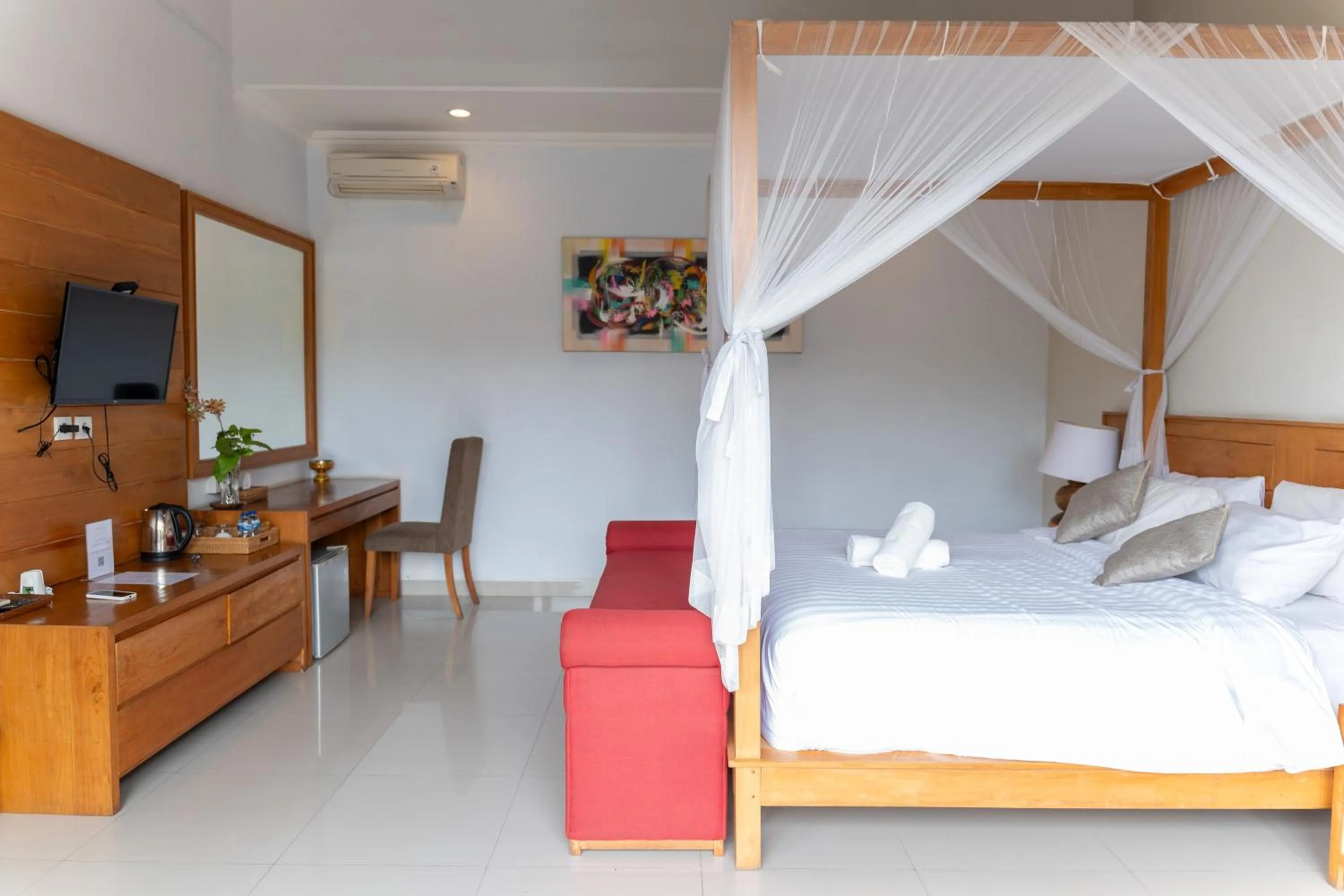 Bedroom, Bed in Lebak Bali Residence