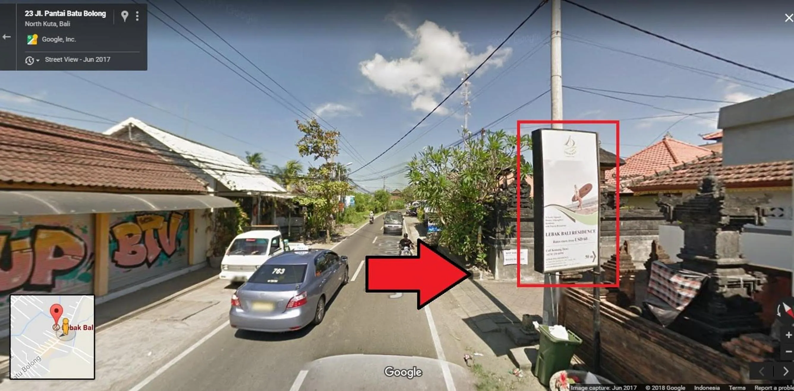 Off site in Lebak Bali Residence