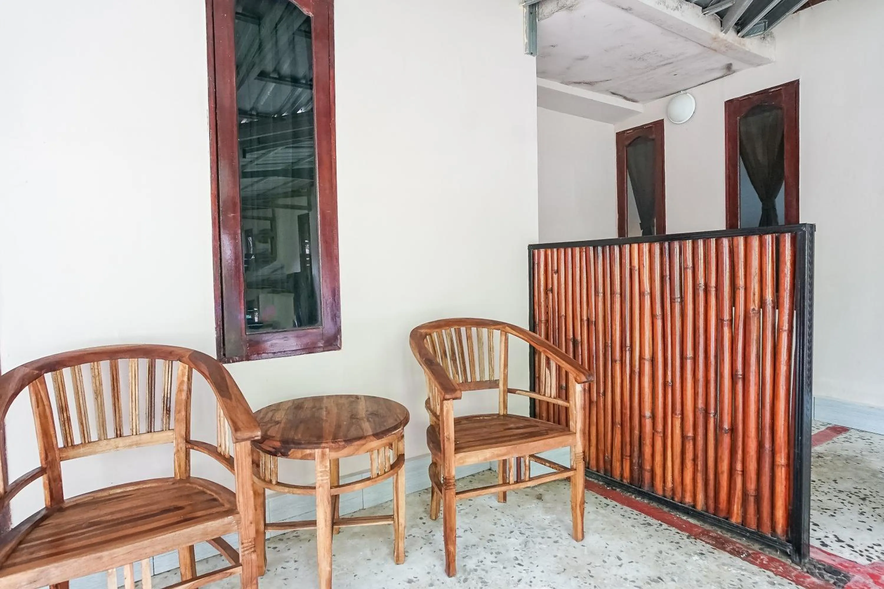Seating area in Kampung 168