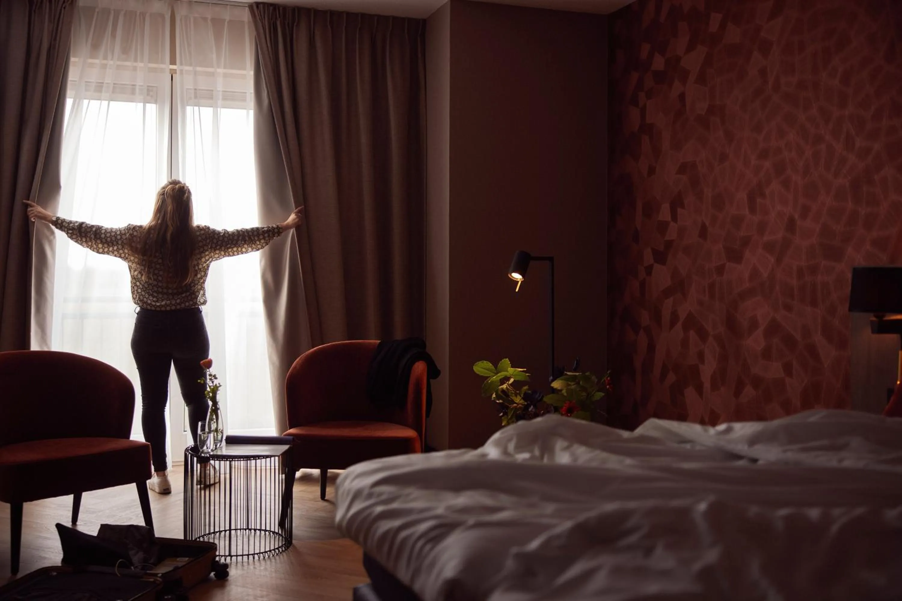 Bedroom, Bed in Van der Valk Texel - De Koog