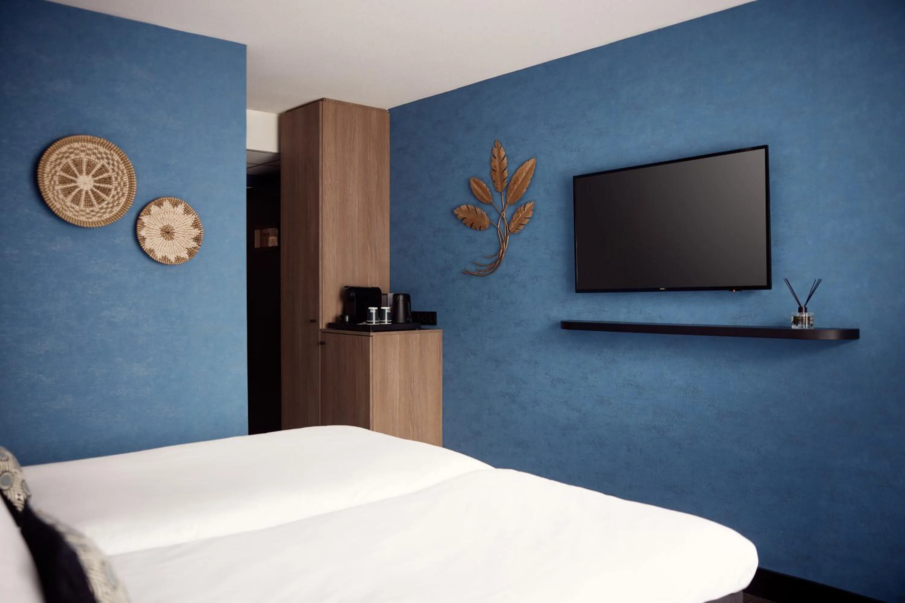 Bedroom, Bed in Van der Valk Texel - De Koog