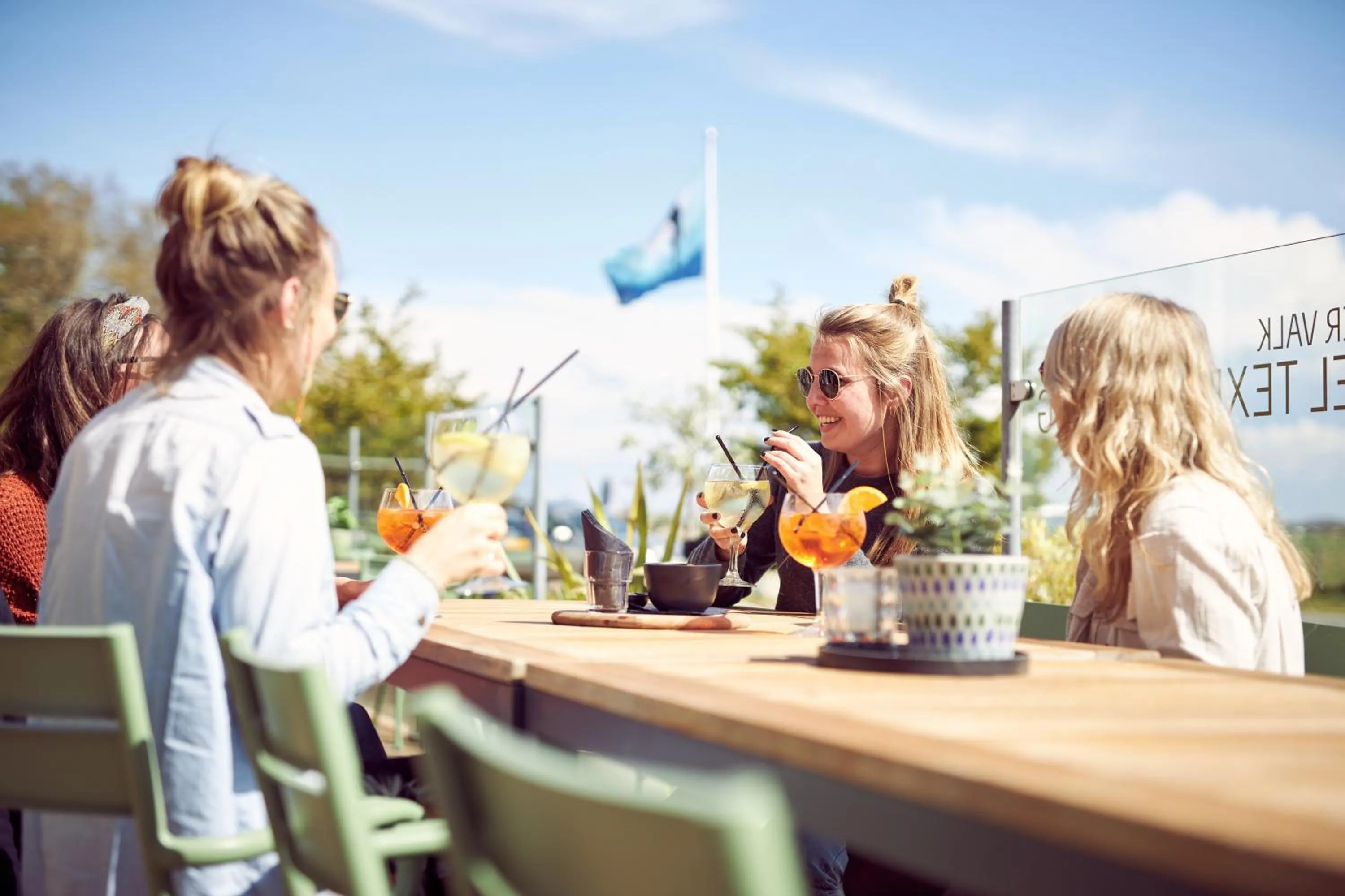 Balcony/Terrace in Van der Valk Texel - De Koog
