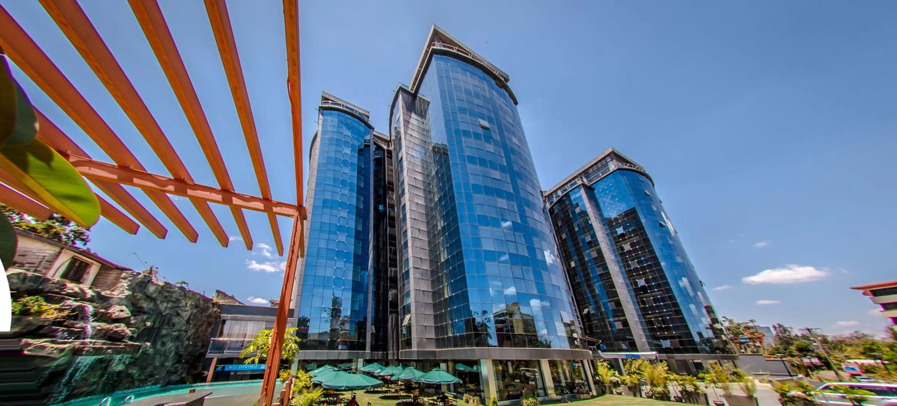 Property building in PrideInn Azure Hotel Nairobi Westlands
