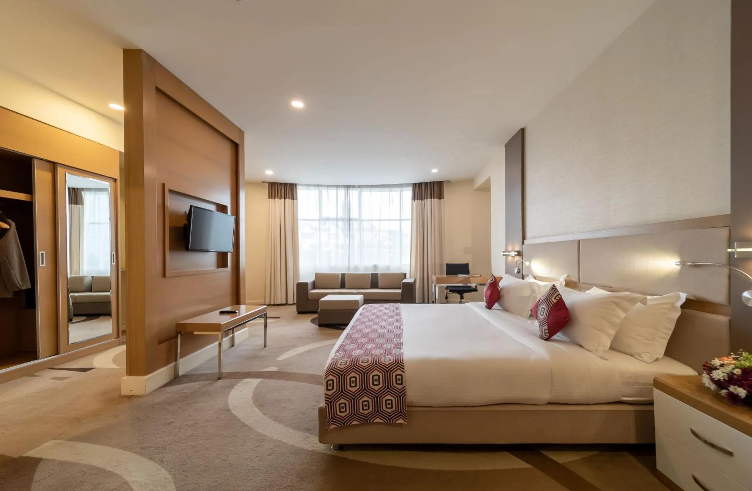 Bed in PrideInn Azure Hotel Nairobi Westlands