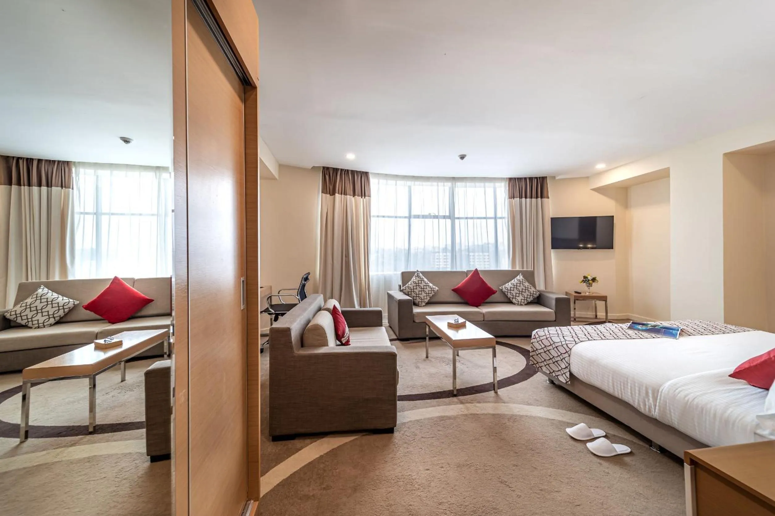 Bed in PrideInn Azure Hotel Nairobi Westlands