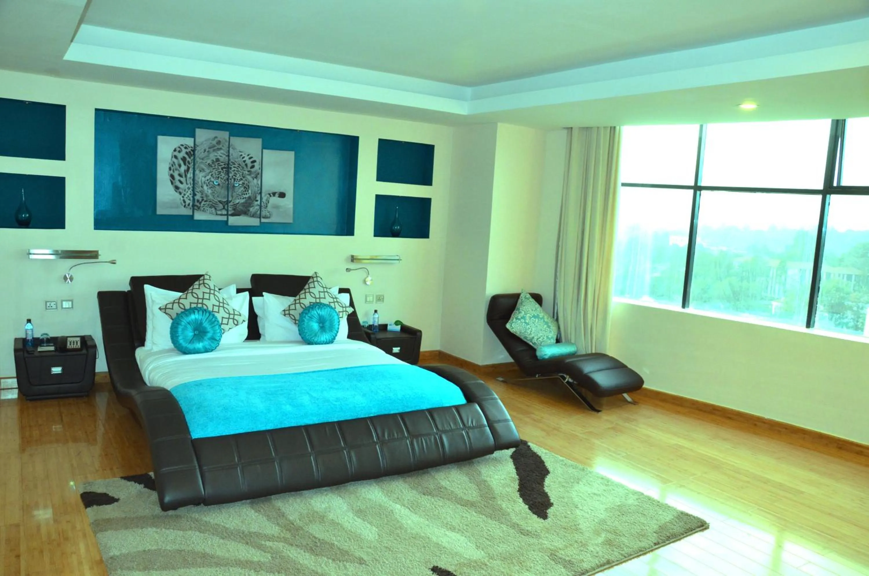 Bed in PrideInn Azure Hotel Nairobi Westlands