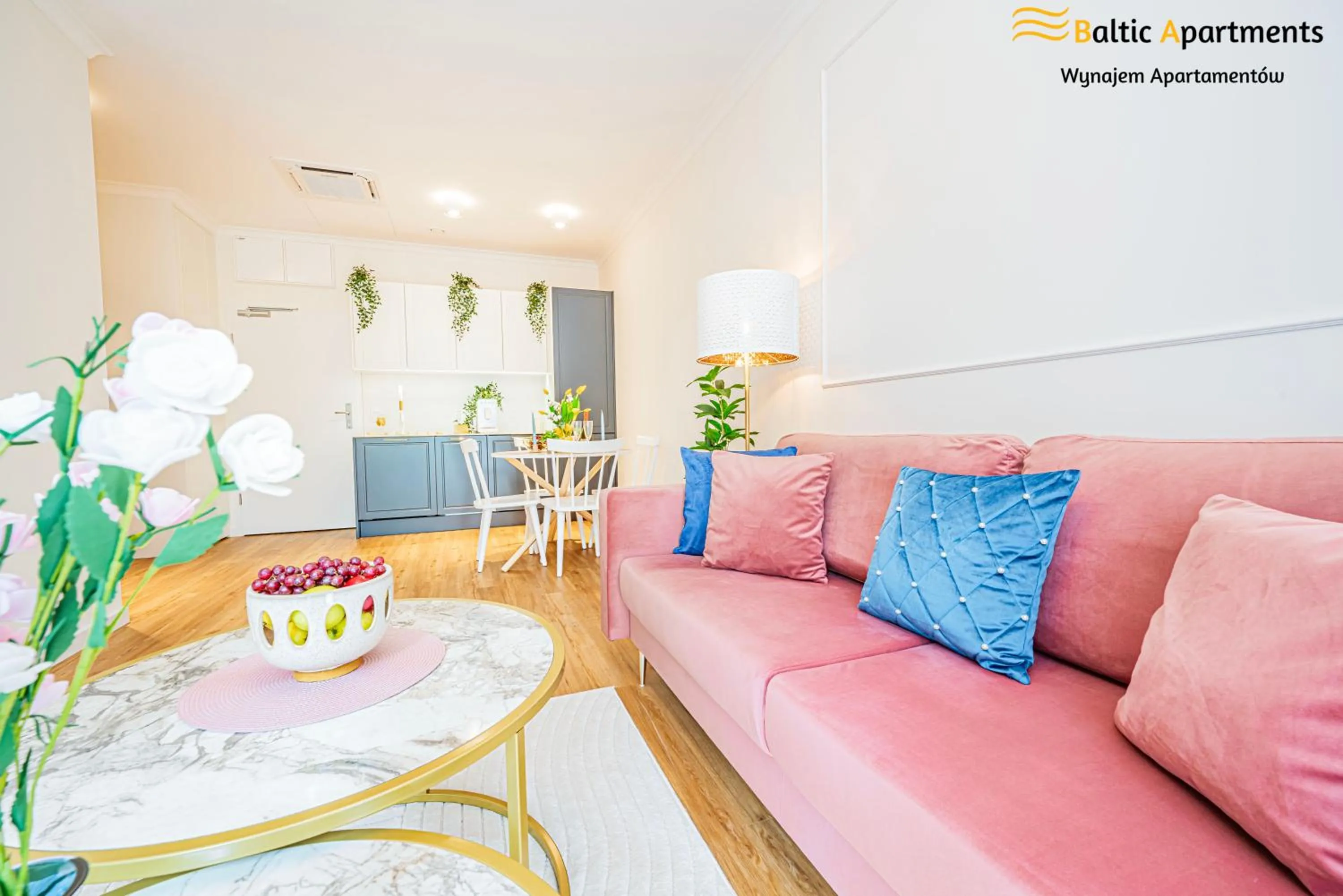 Bed in Seaside Garden Apartments & Wellness by Baltic Apartments