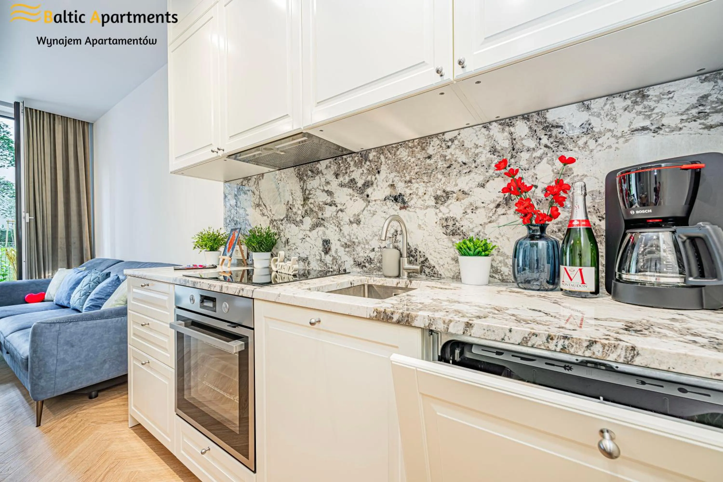 Coffee/tea facilities in Seaside Garden Apartments & Wellness by Baltic Apartments