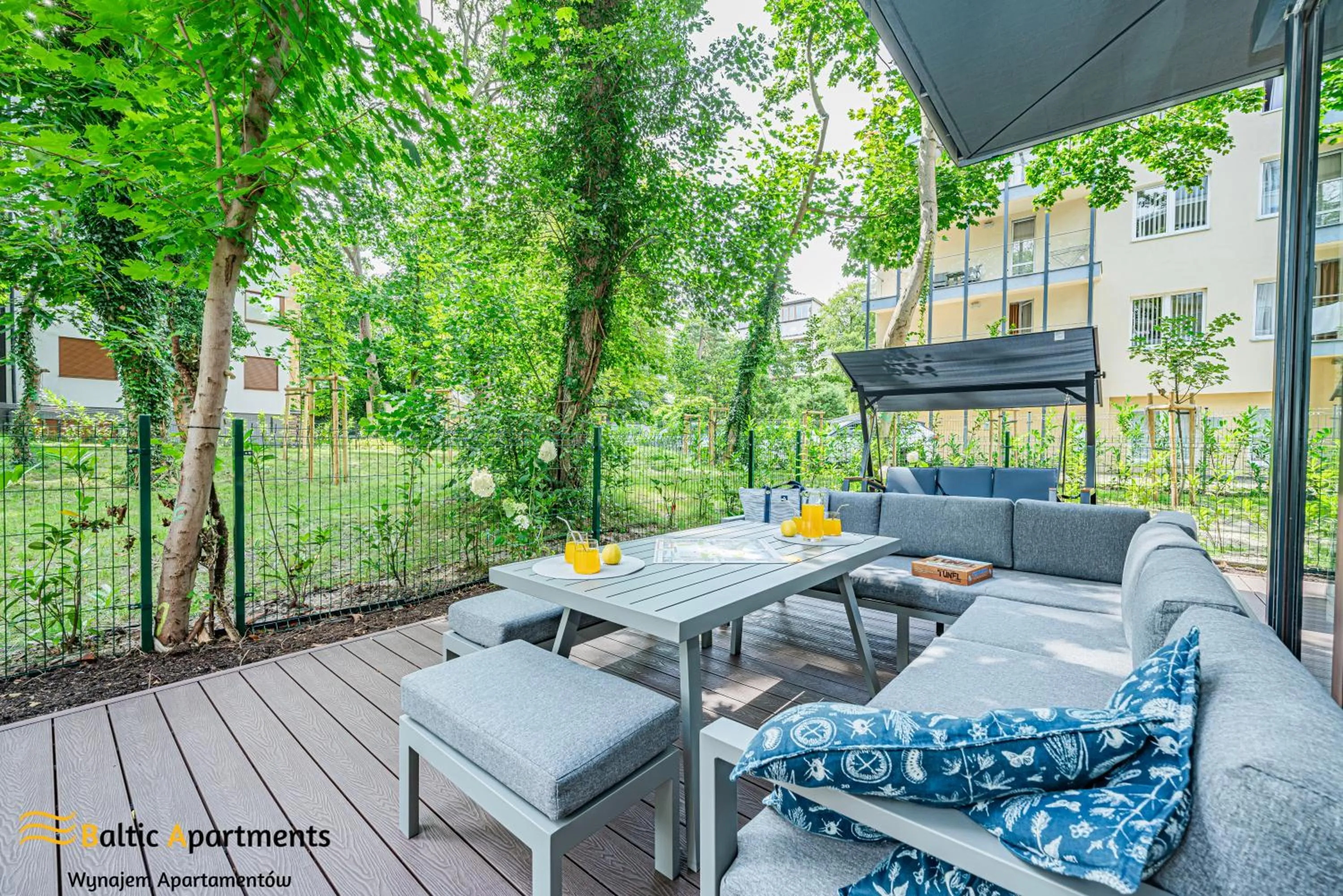 Garden in Seaside Garden Apartments & Wellness by Baltic Apartments