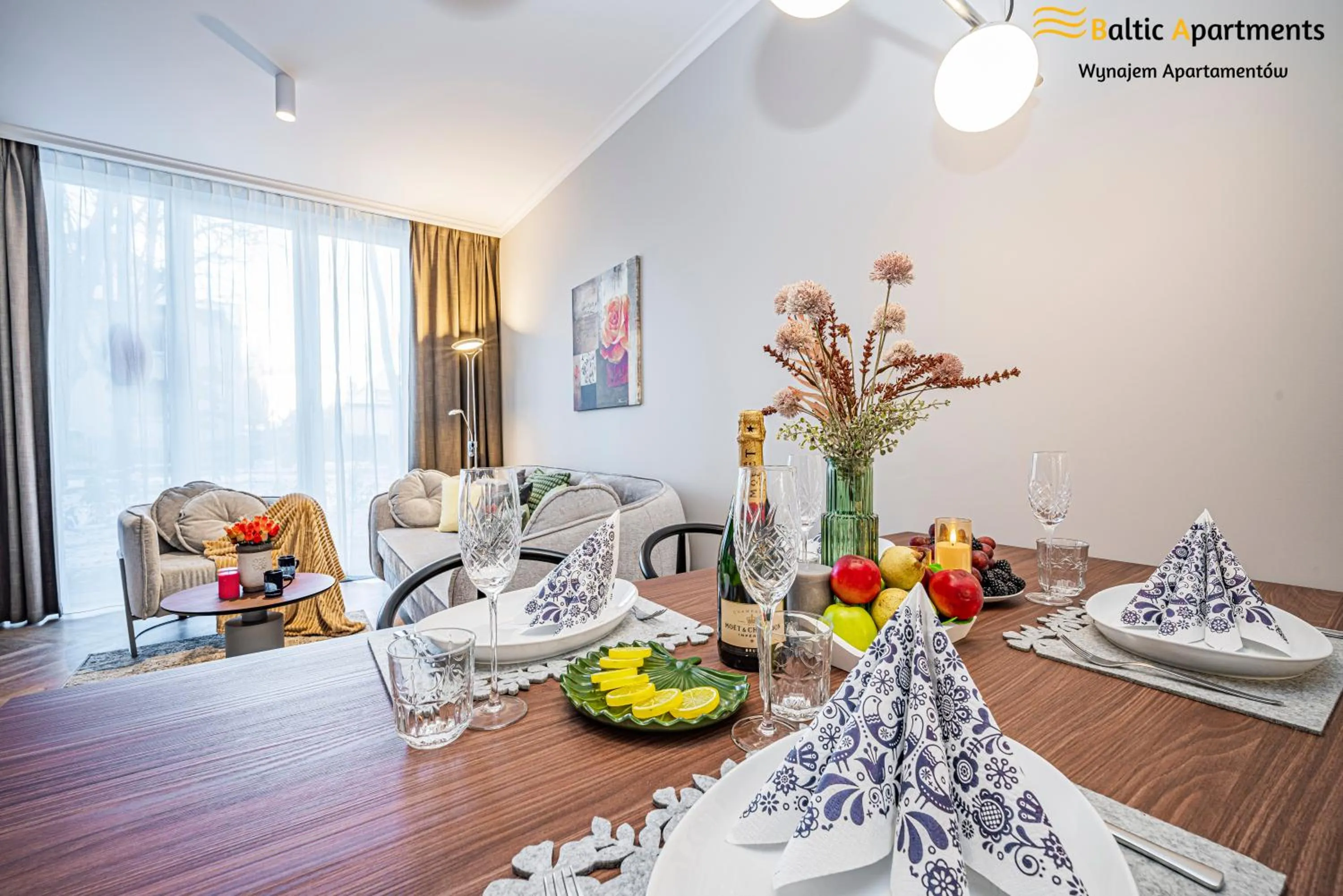 Living room in Seaside Garden Apartments & Wellness by Baltic Apartments