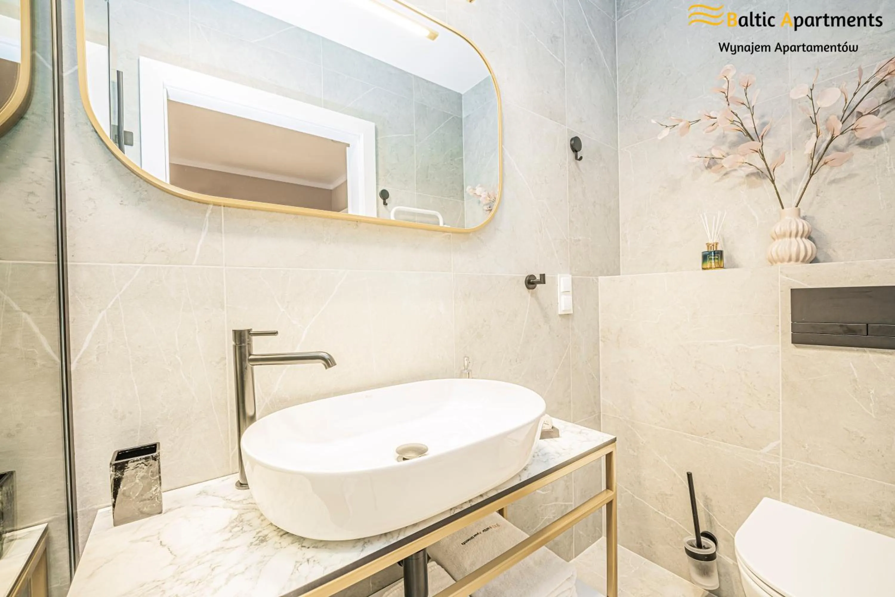 Toilet in Seaside Garden Apartments & Wellness by Baltic Apartments