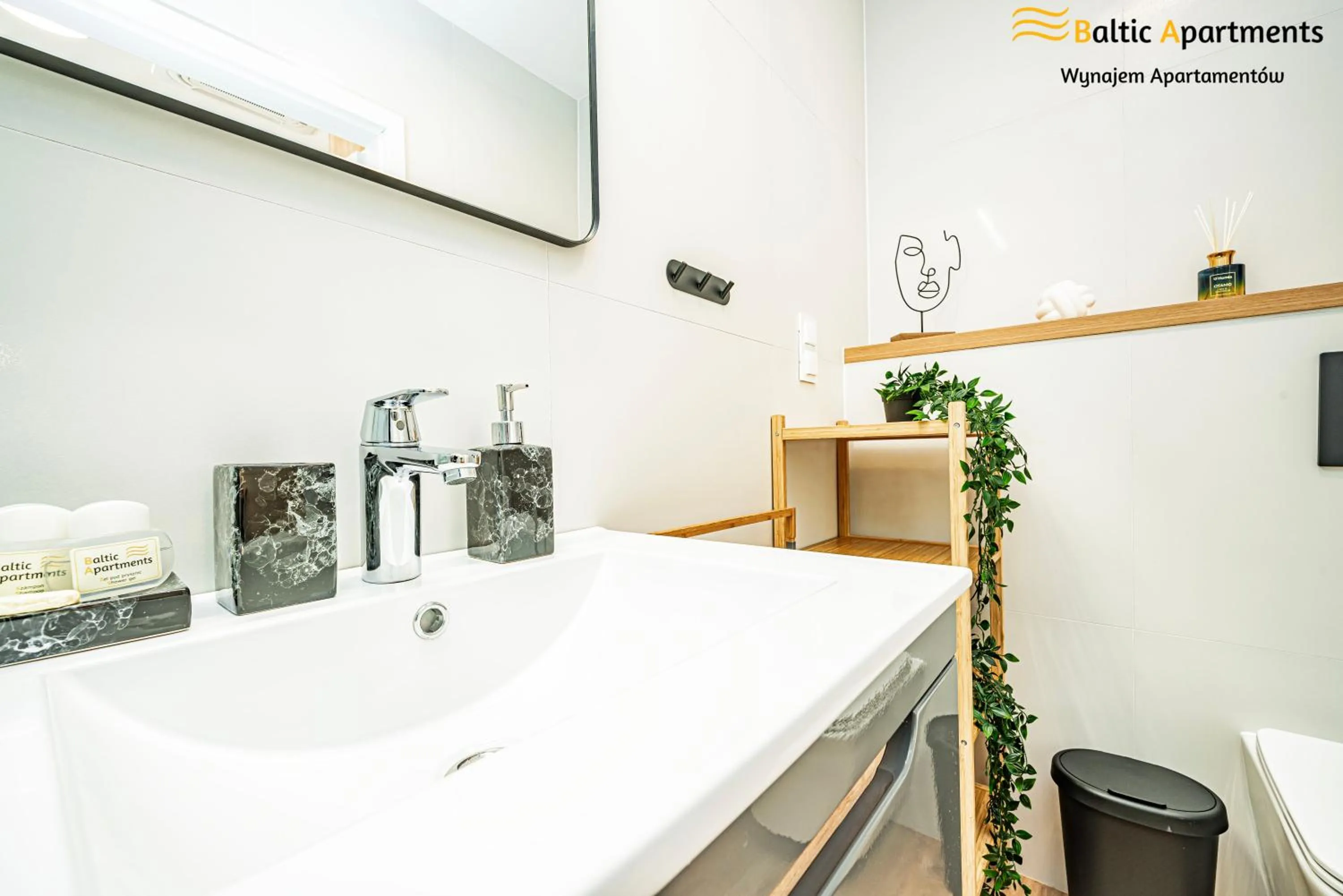 Toilet in Seaside Garden Apartments & Wellness by Baltic Apartments