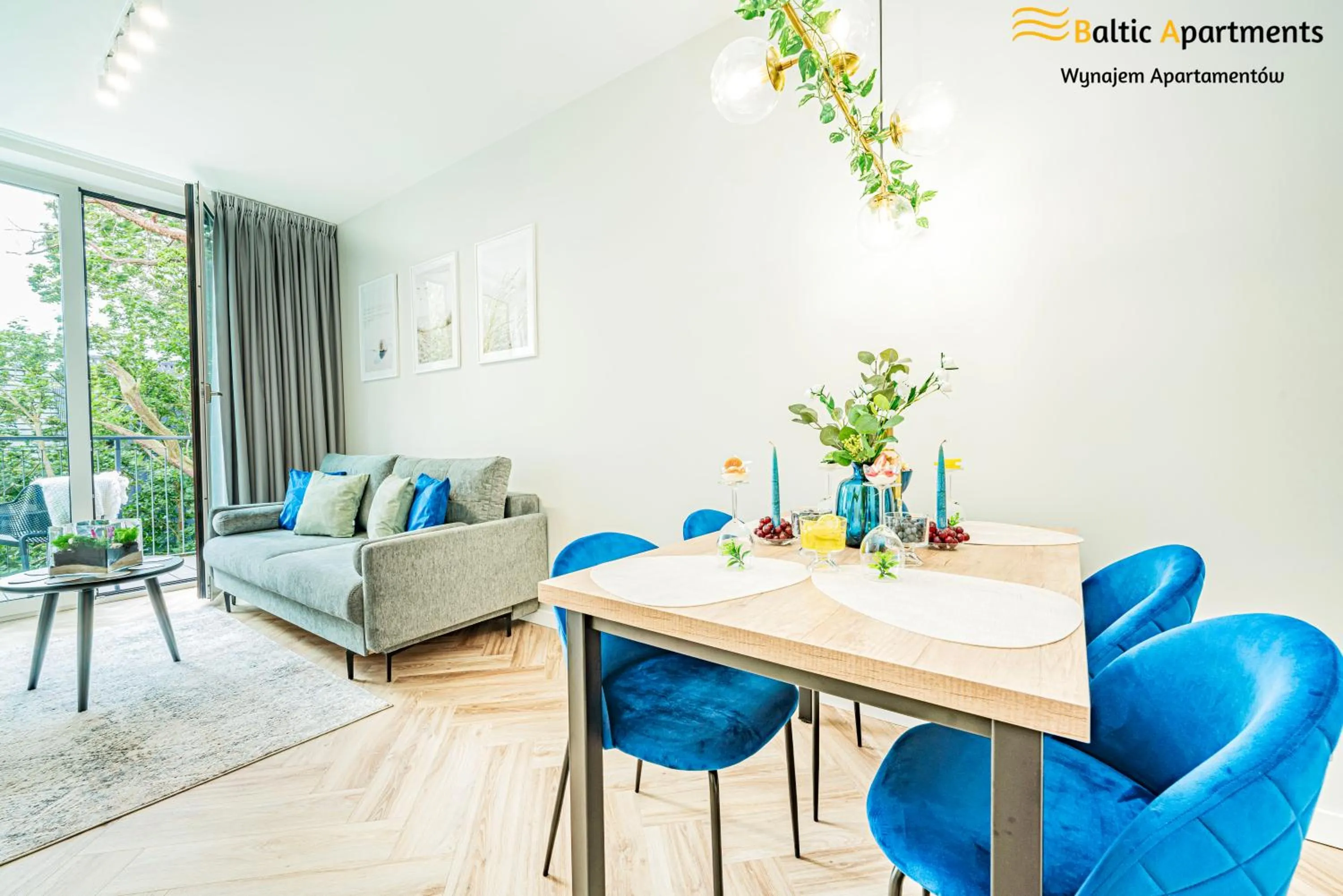 Bed in Seaside Garden Apartments & Wellness by Baltic Apartments