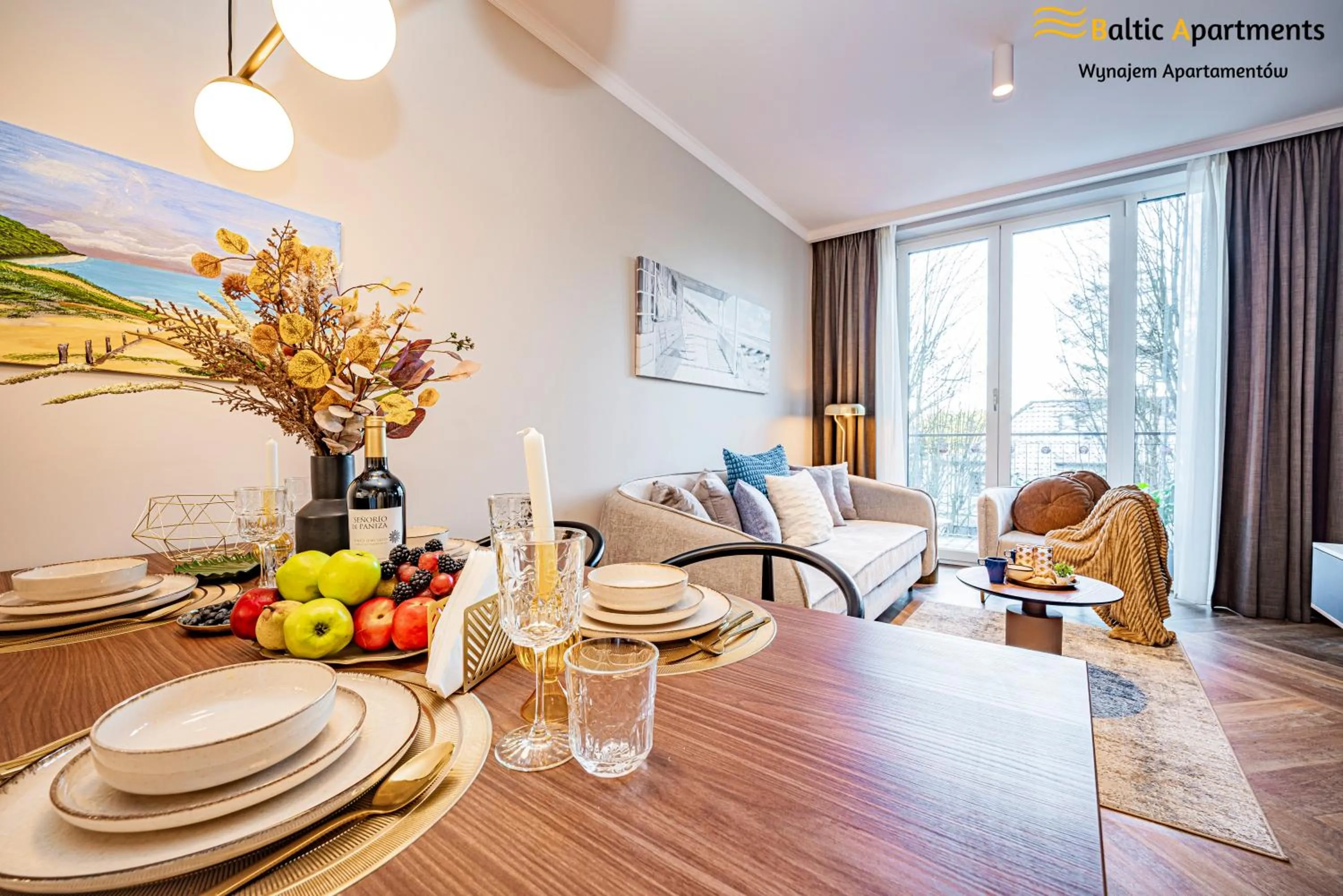 Living room in Seaside Garden Apartments & Wellness by Baltic Apartments