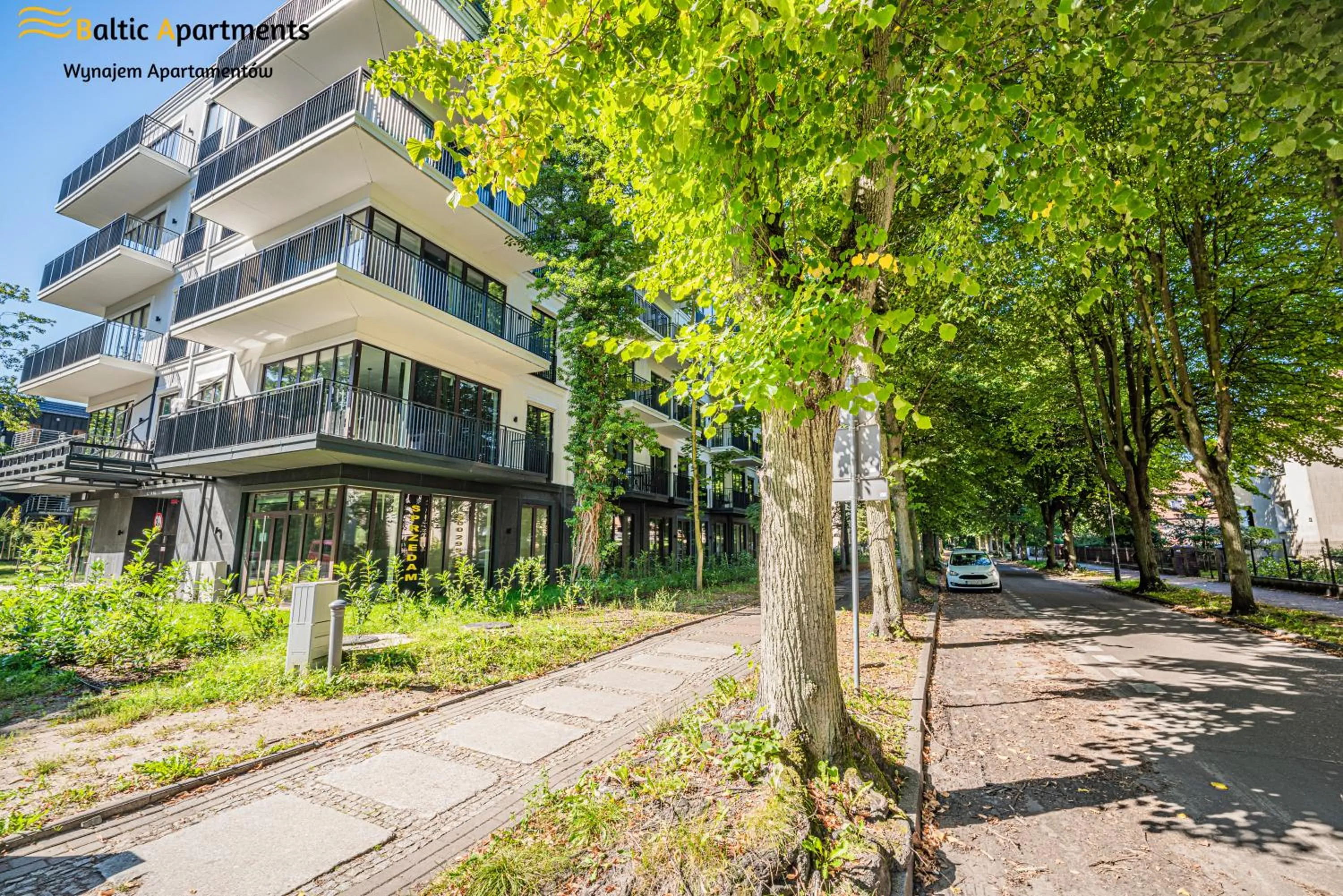 Property building in Seaside Garden Apartments & Wellness by Baltic Apartments