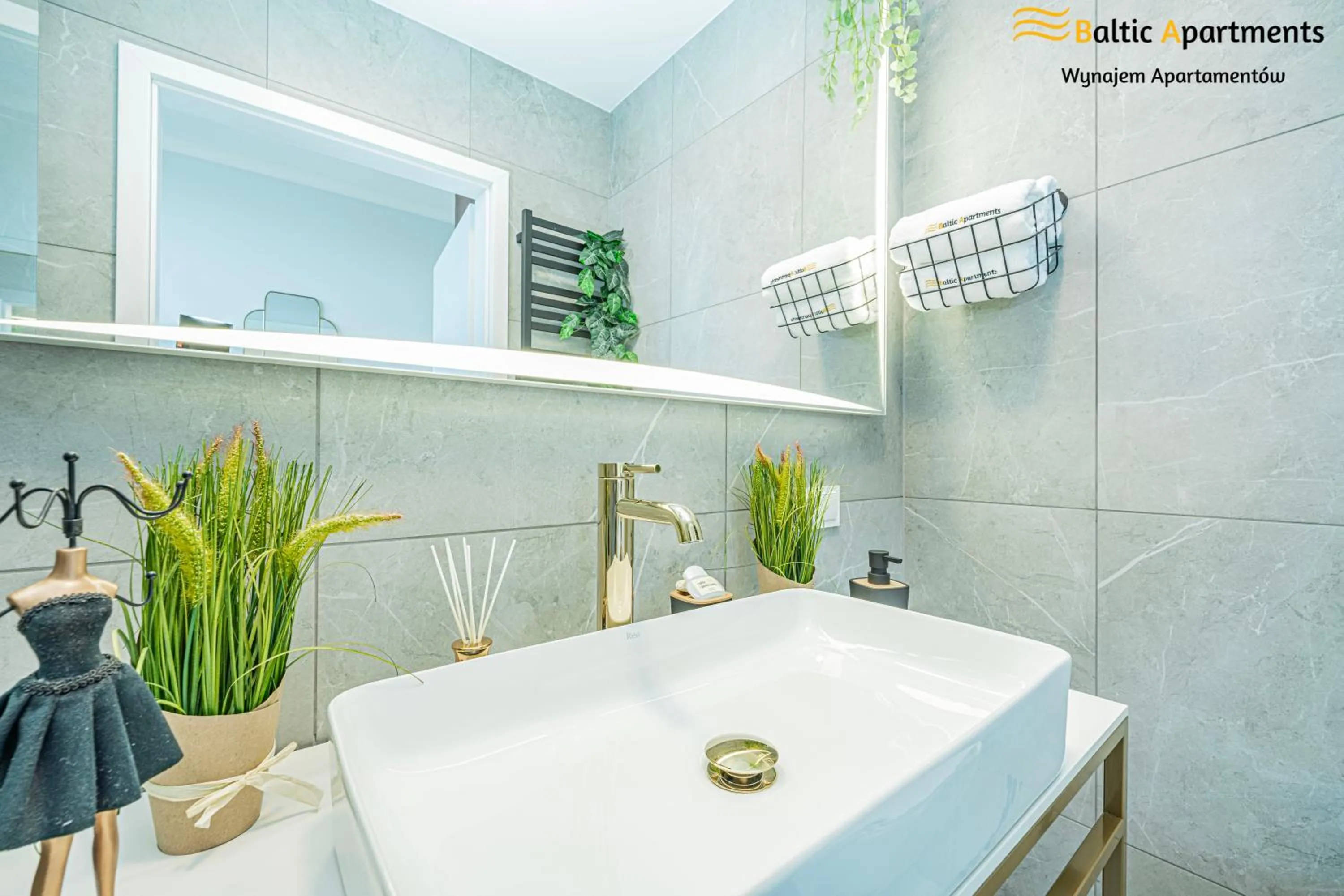 Bathroom in Seaside Garden Apartments & Wellness by Baltic Apartments