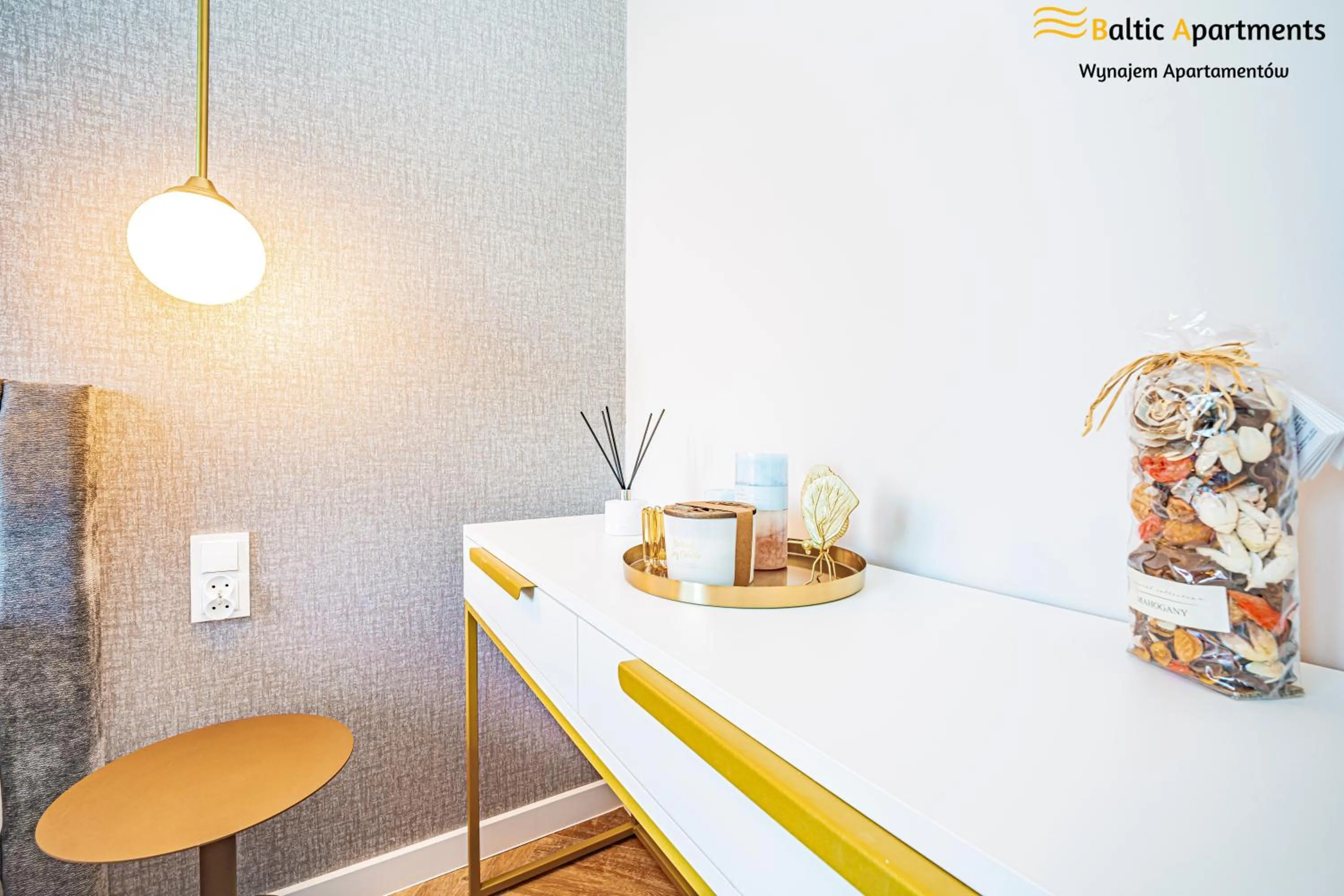 Decorative detail in Seaside Garden Apartments & Wellness by Baltic Apartments