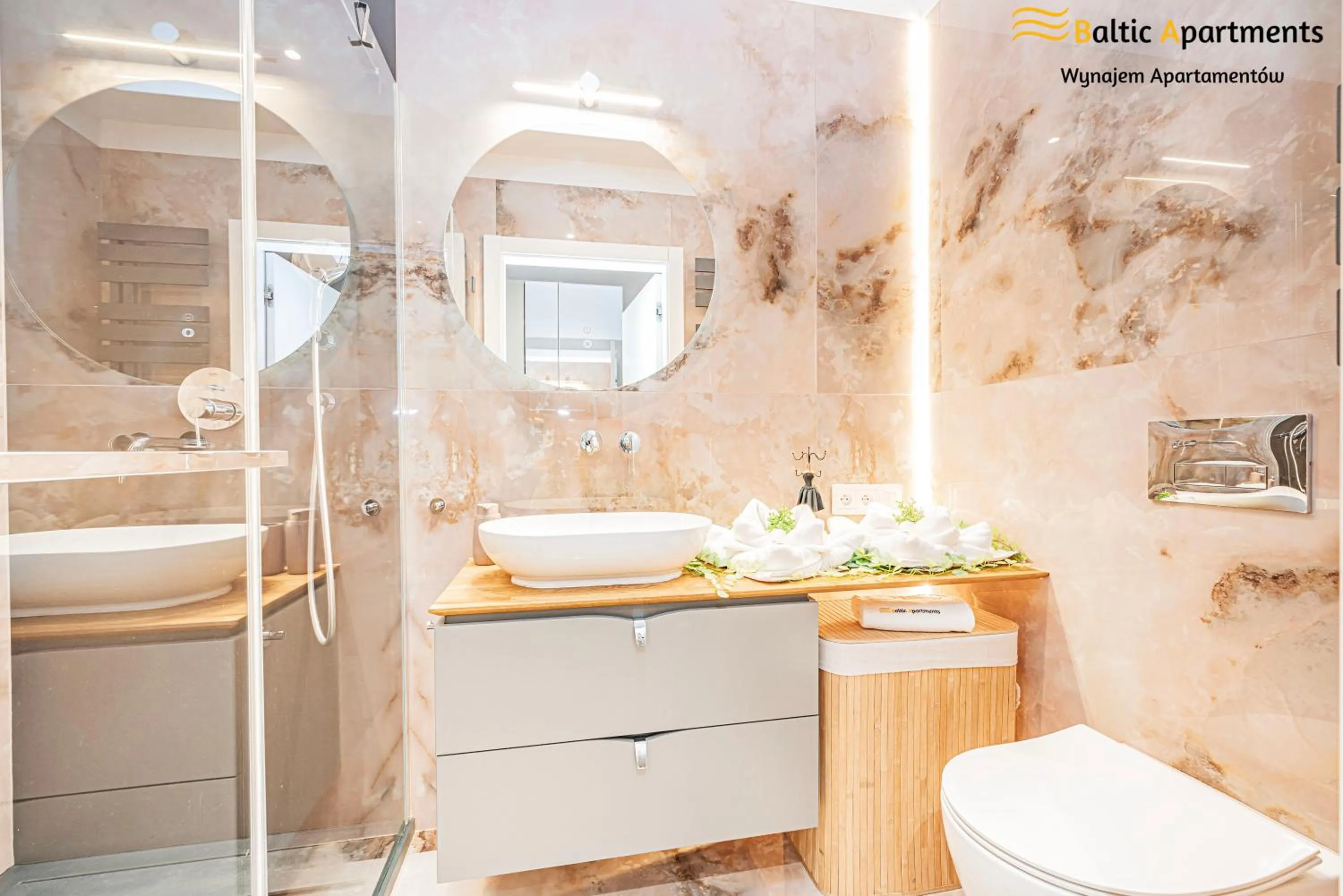 Toilet in Seaside Garden Apartments & Wellness by Baltic Apartments