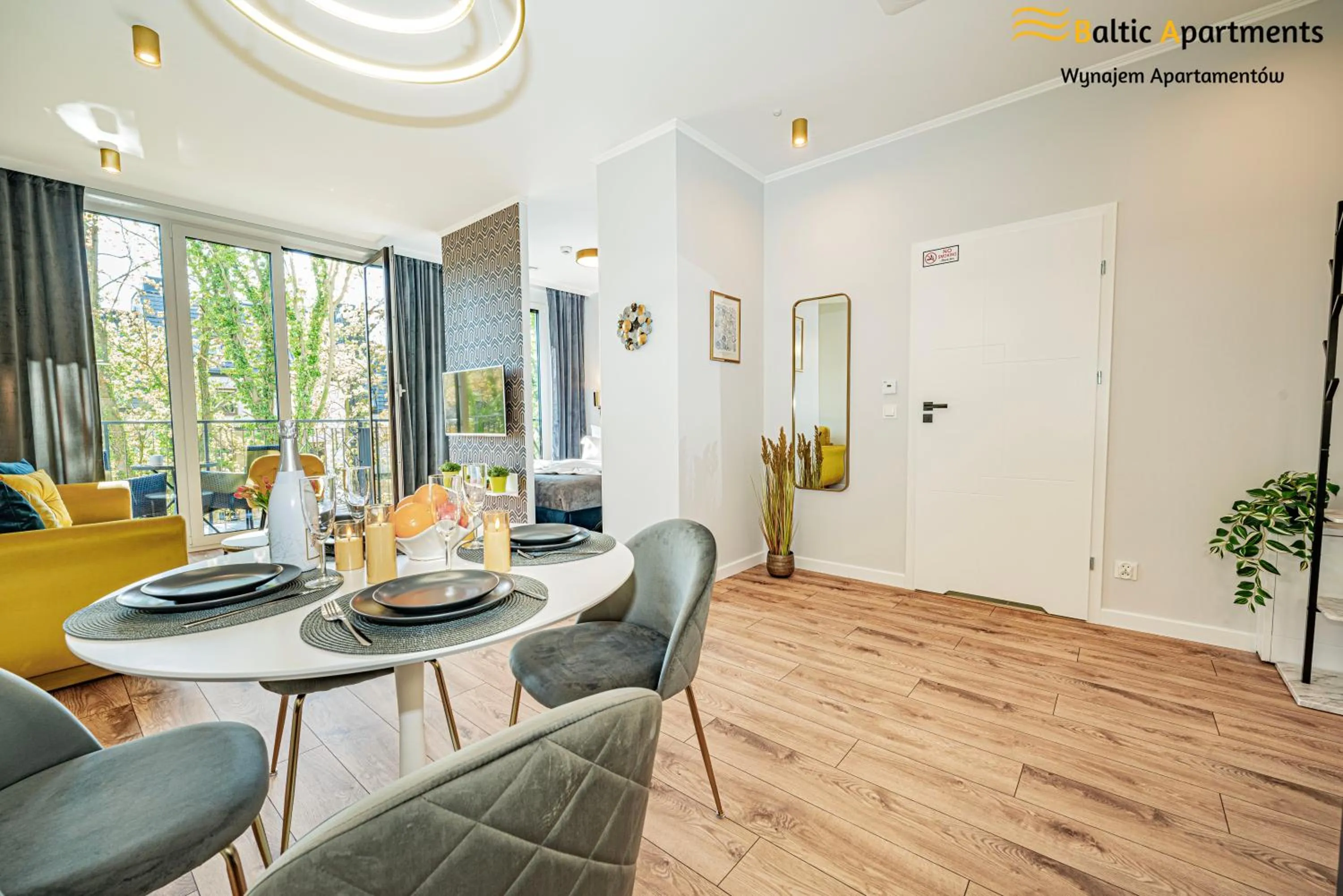 Living room in Seaside Garden Apartments & Wellness by Baltic Apartments