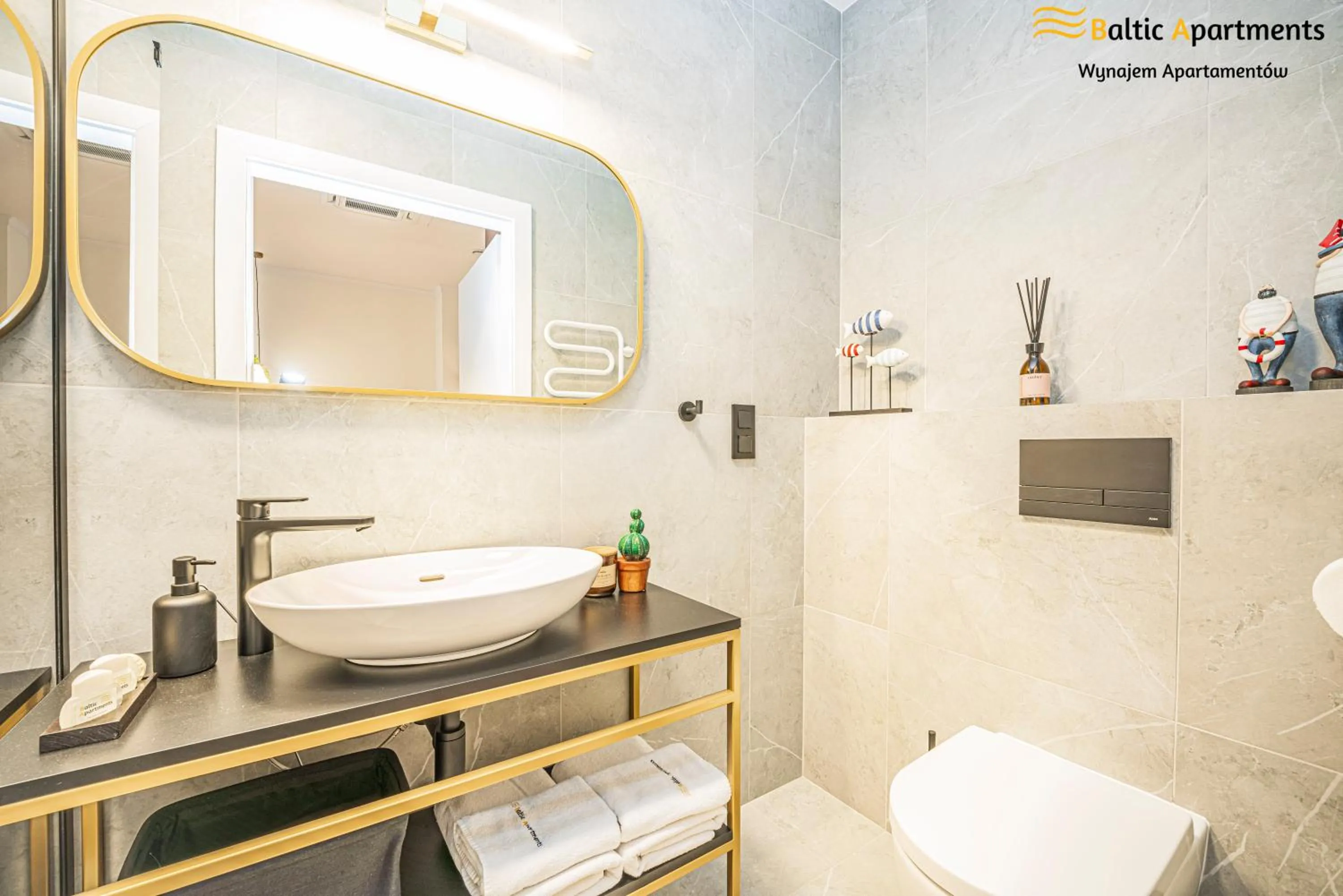 Toilet in Seaside Garden Apartments & Wellness by Baltic Apartments