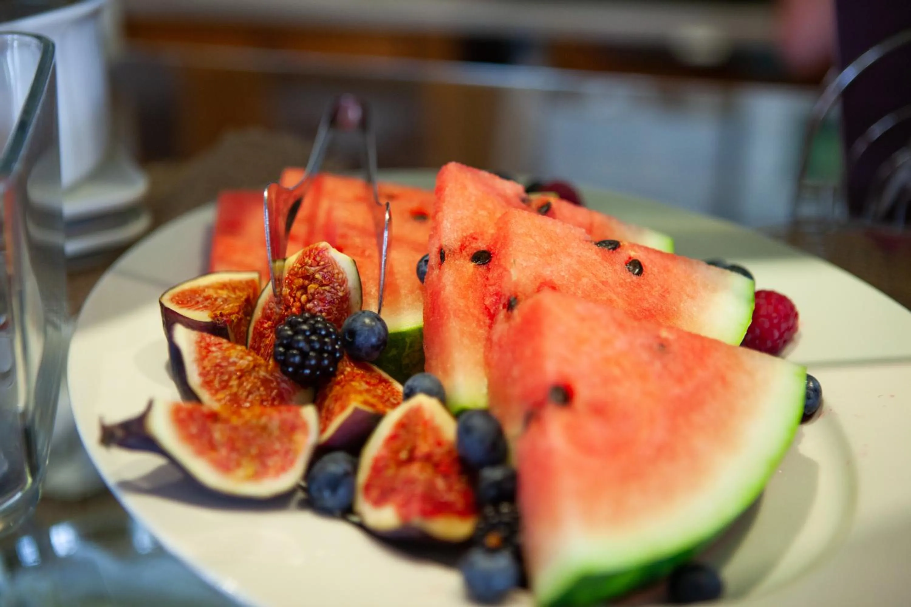 Food close-up in Weinhotel Restaurant Klostermühle