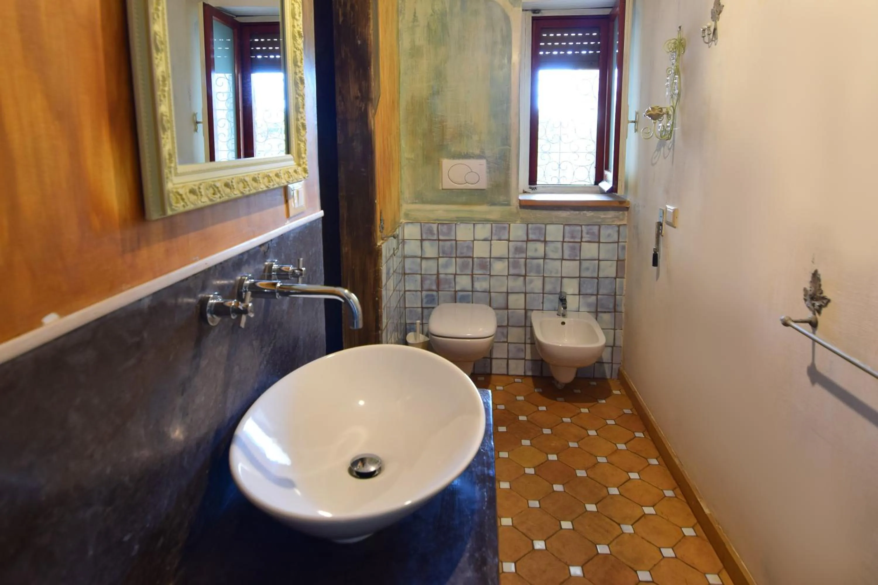 Bathroom in Un Ospite a Fontania