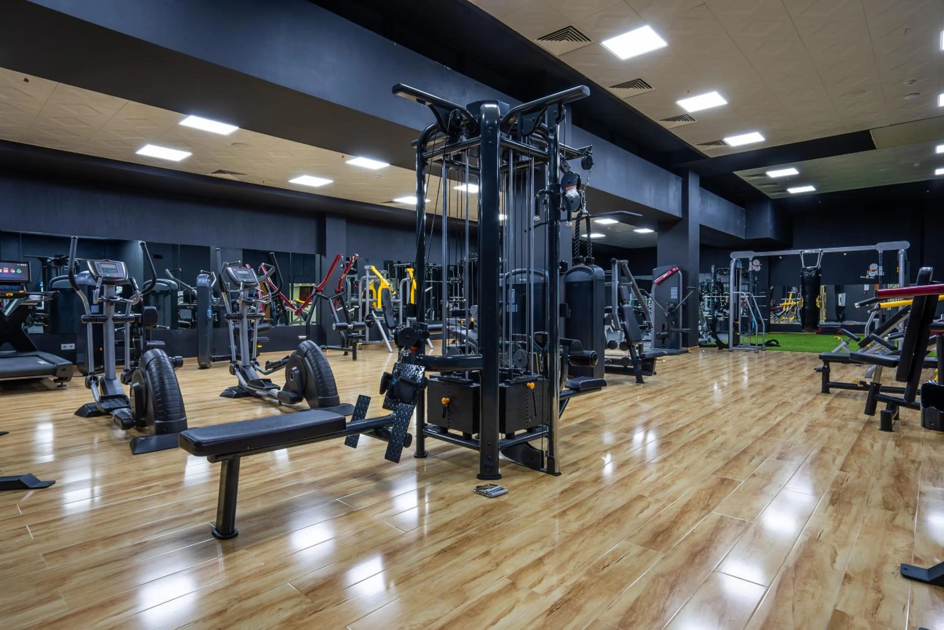 Fitness centre/facilities in Panorama Lisi Grand Hotel