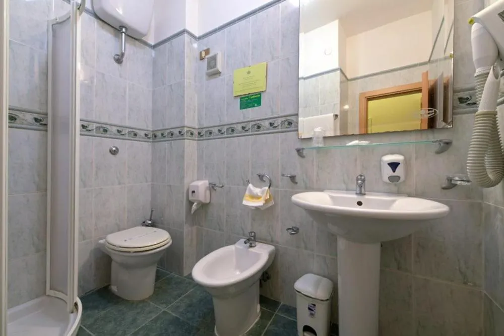 Bathroom in Paglianza Hotel