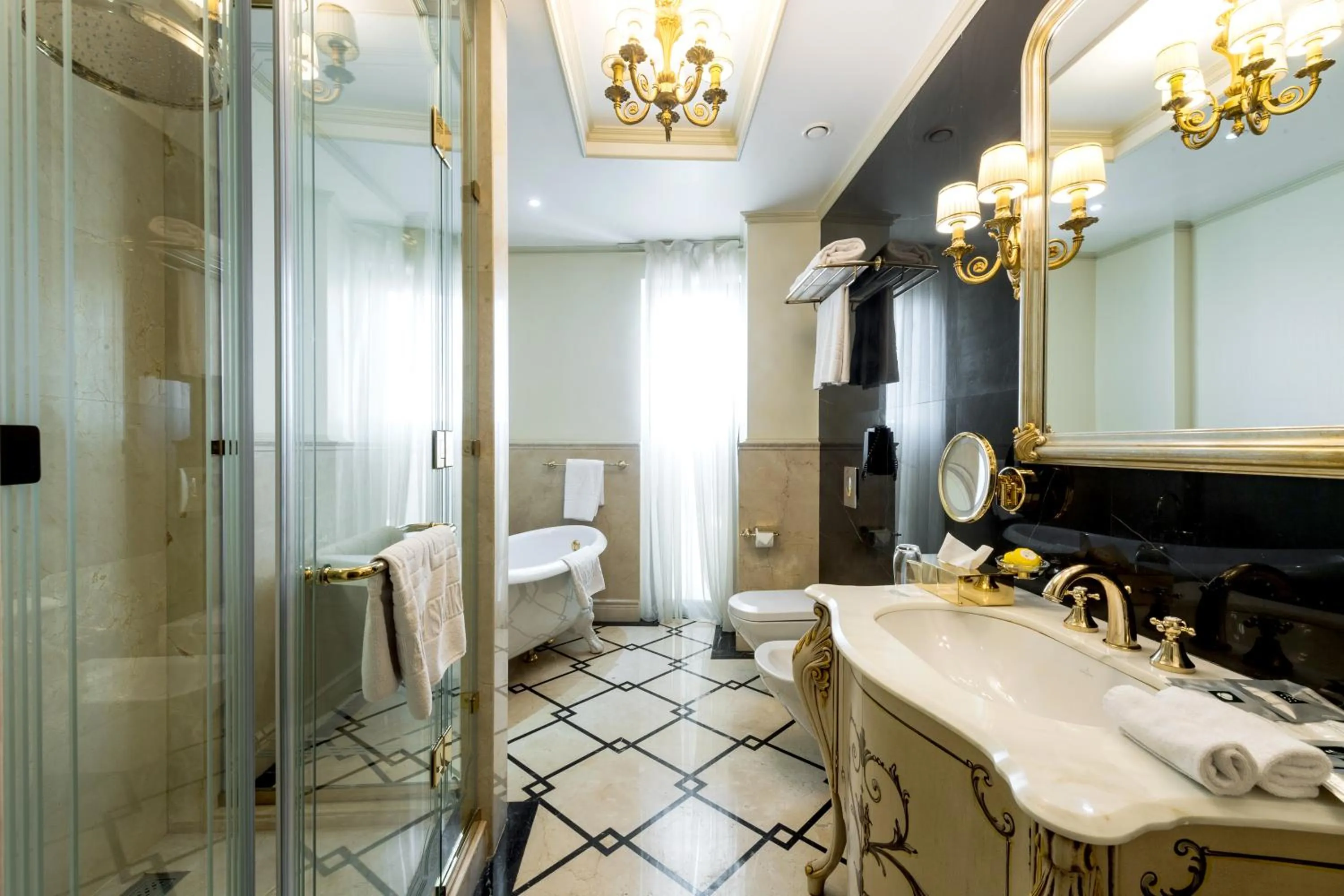 Bathroom in Rixos Khadisha Shymkent