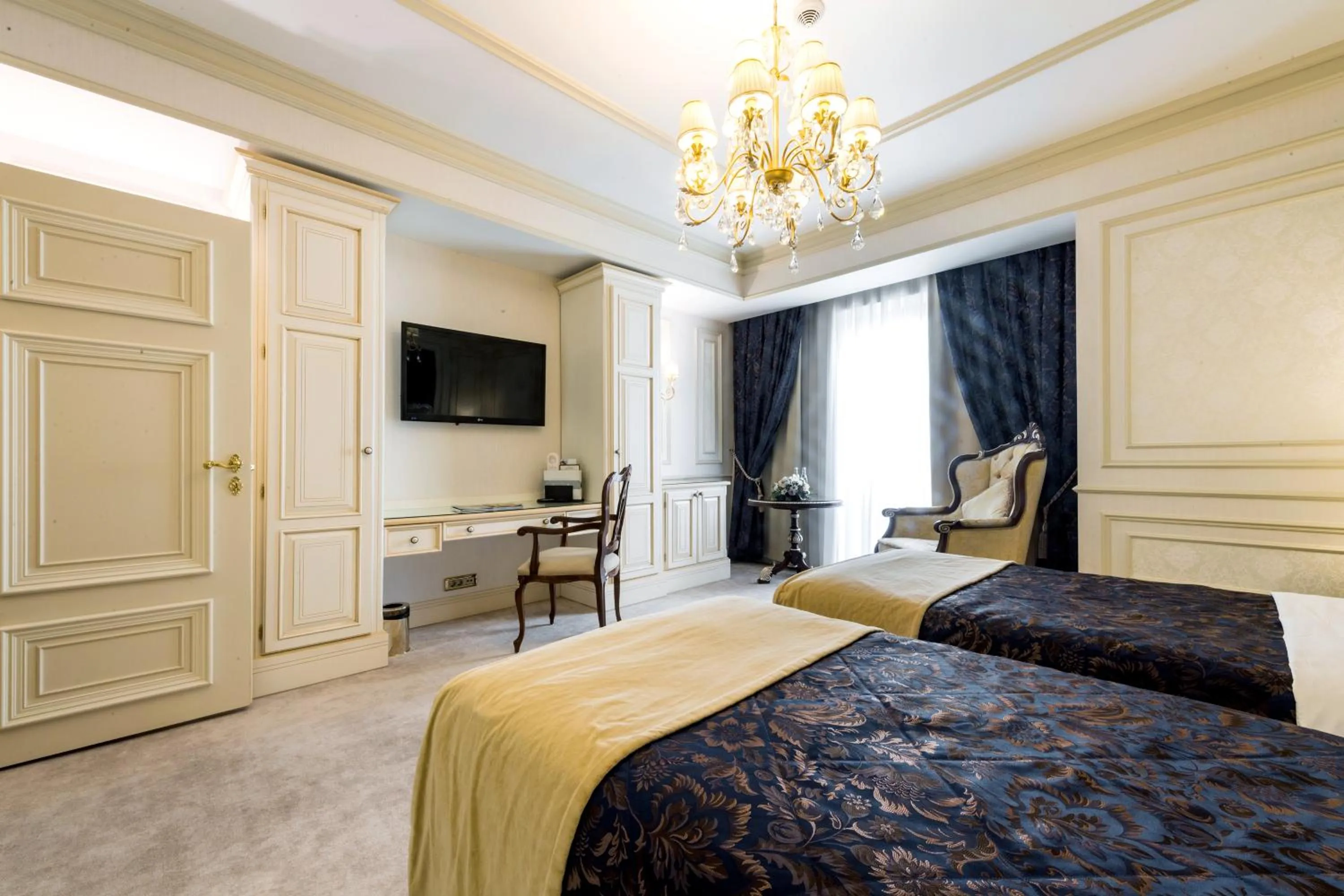 Photo of the whole room, Bed in Rixos Khadisha Shymkent