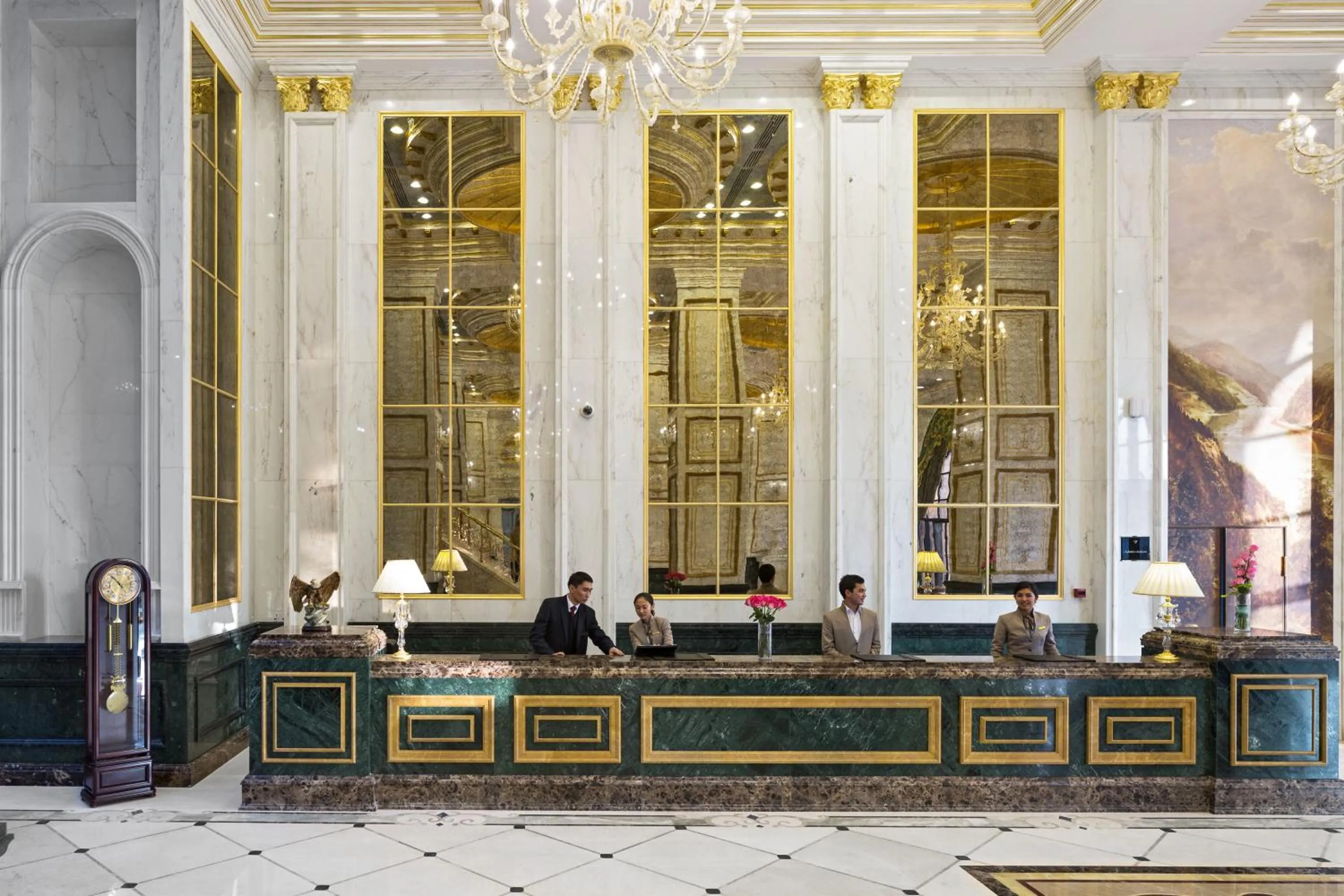 Lobby or reception in Rixos Khadisha Shymkent