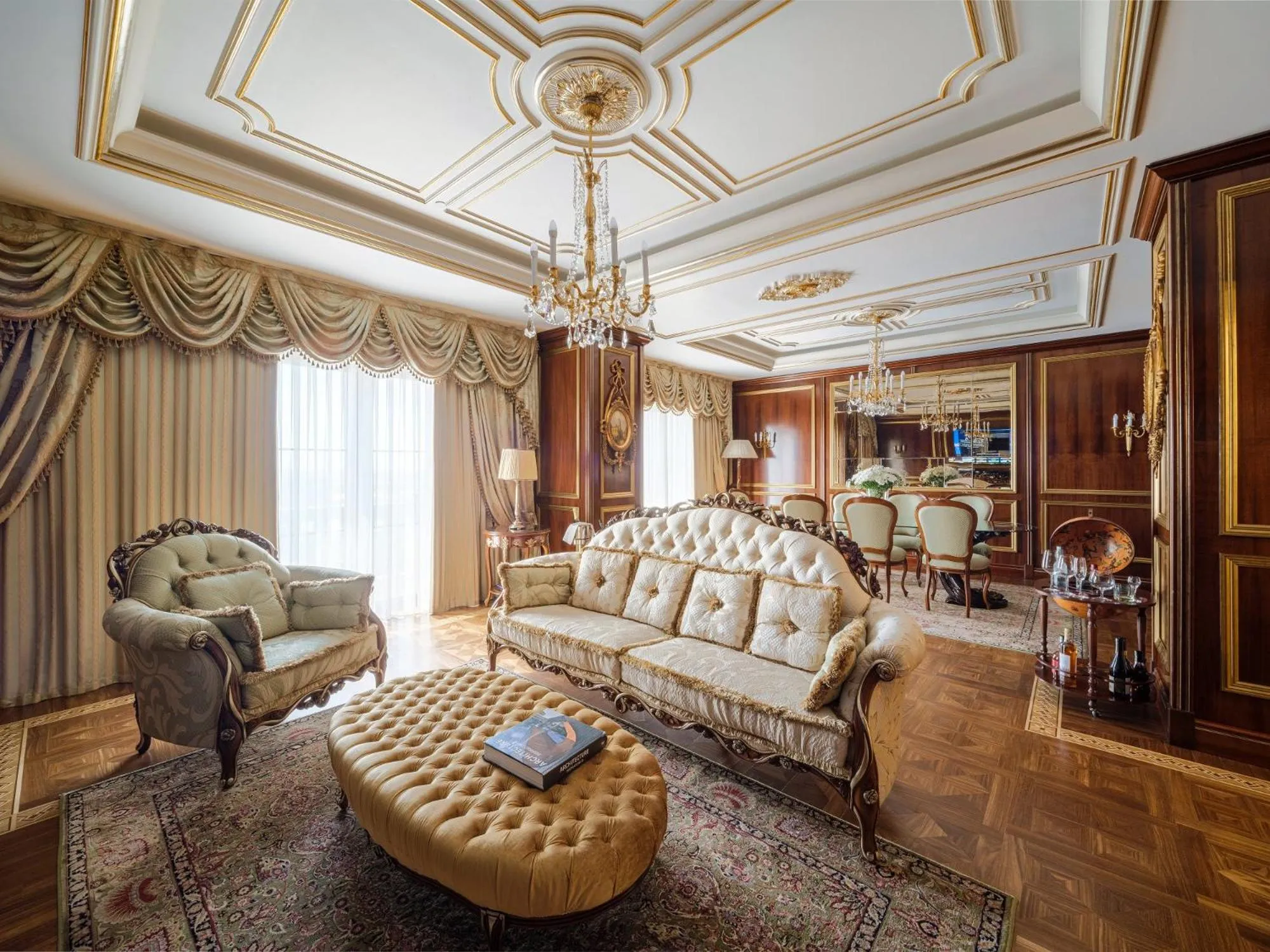 Living room in Rixos Khadisha Shymkent