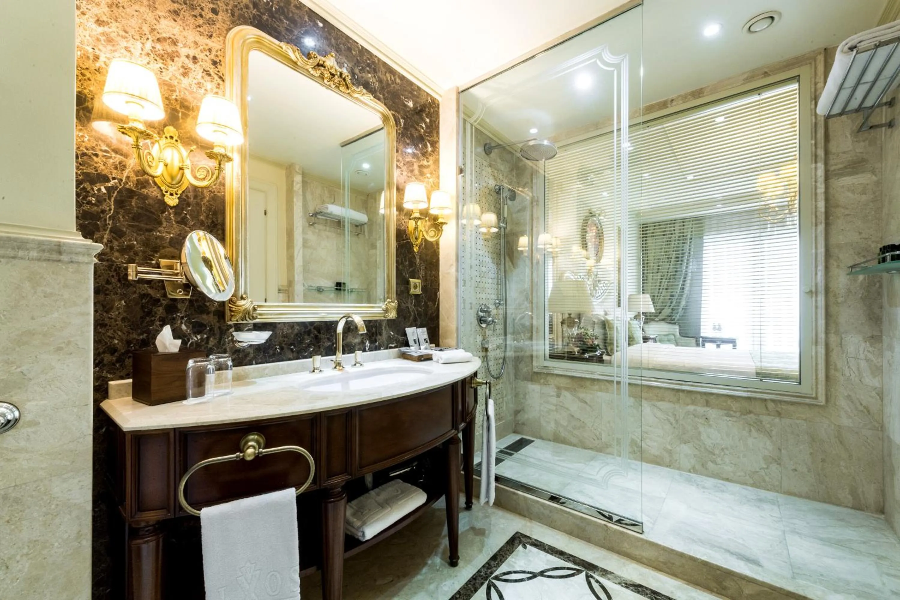 Bathroom in Rixos Khadisha Shymkent